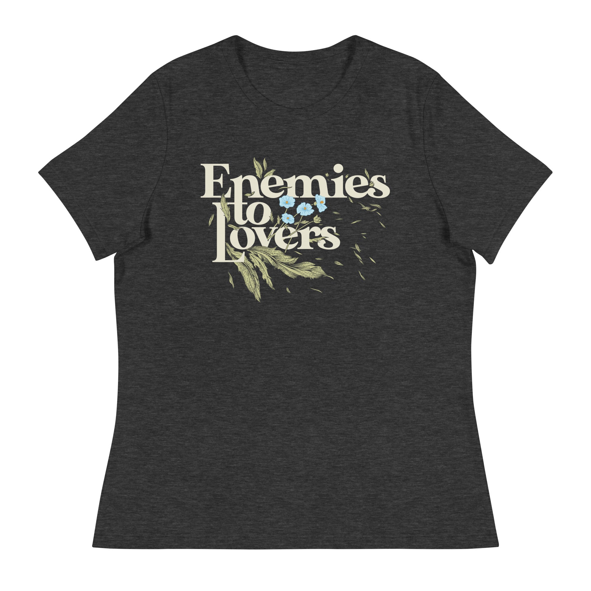 Enemies To Lovers Women's Signature Tee Hoodie, Sweatshirt | PureTeeCo.com (Image 1)