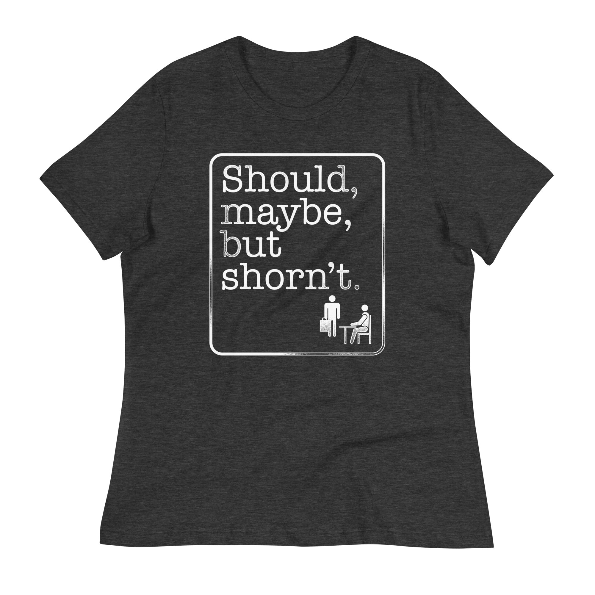Should, Maybe, But Shorn't Women's Signature Tee Hoodie, Sweatshirt | PureTeeCo.com (Image 1)