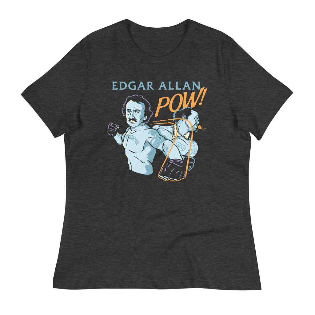 Edgar Allan Pow! Women's Signature Tee Hoodie, Sweatshirt | PureTeeCo.com (Image 2)