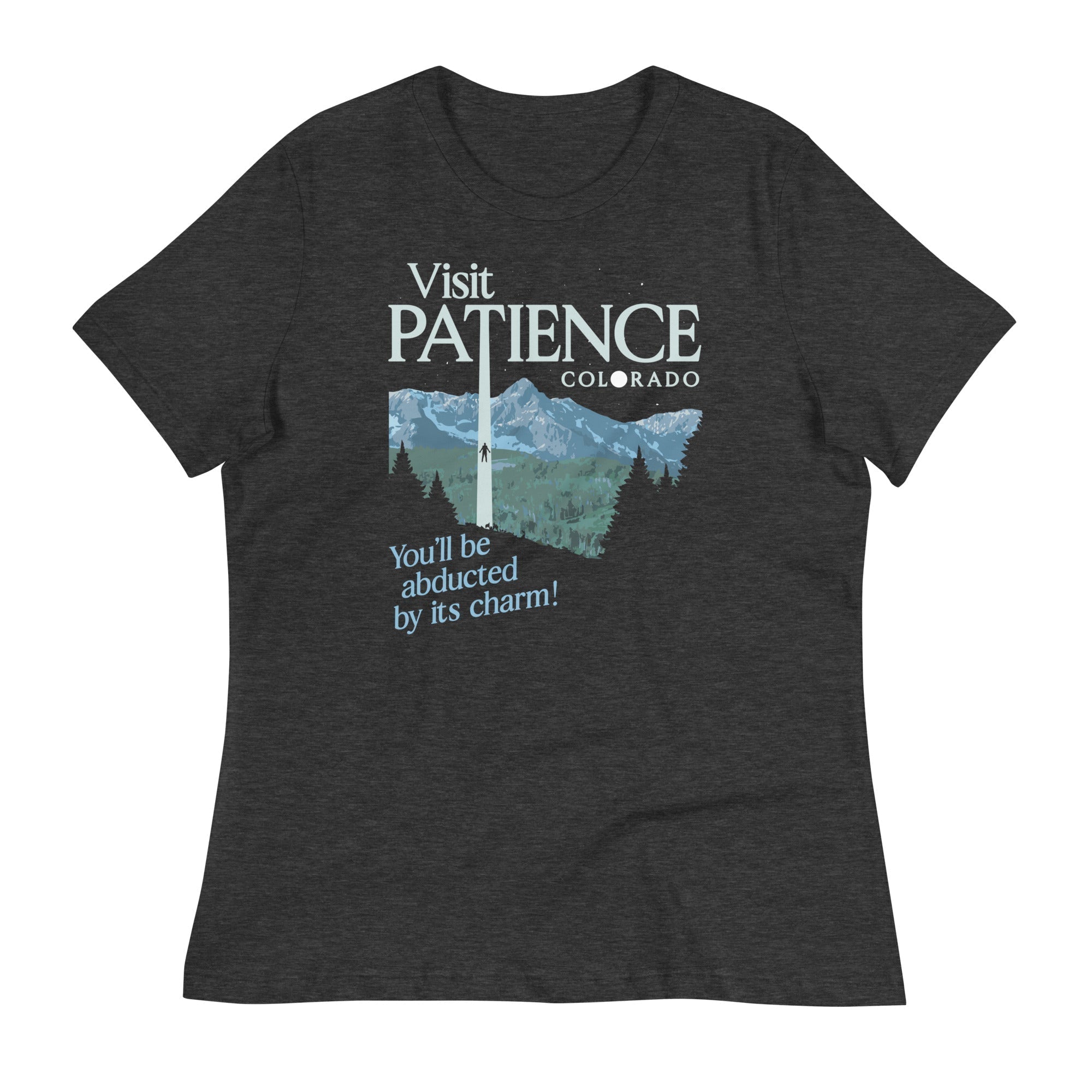 Visit Patience Colorado Women's Signature Tee Hoodie, Sweatshirt | PureTeeCo.com (Image 3)