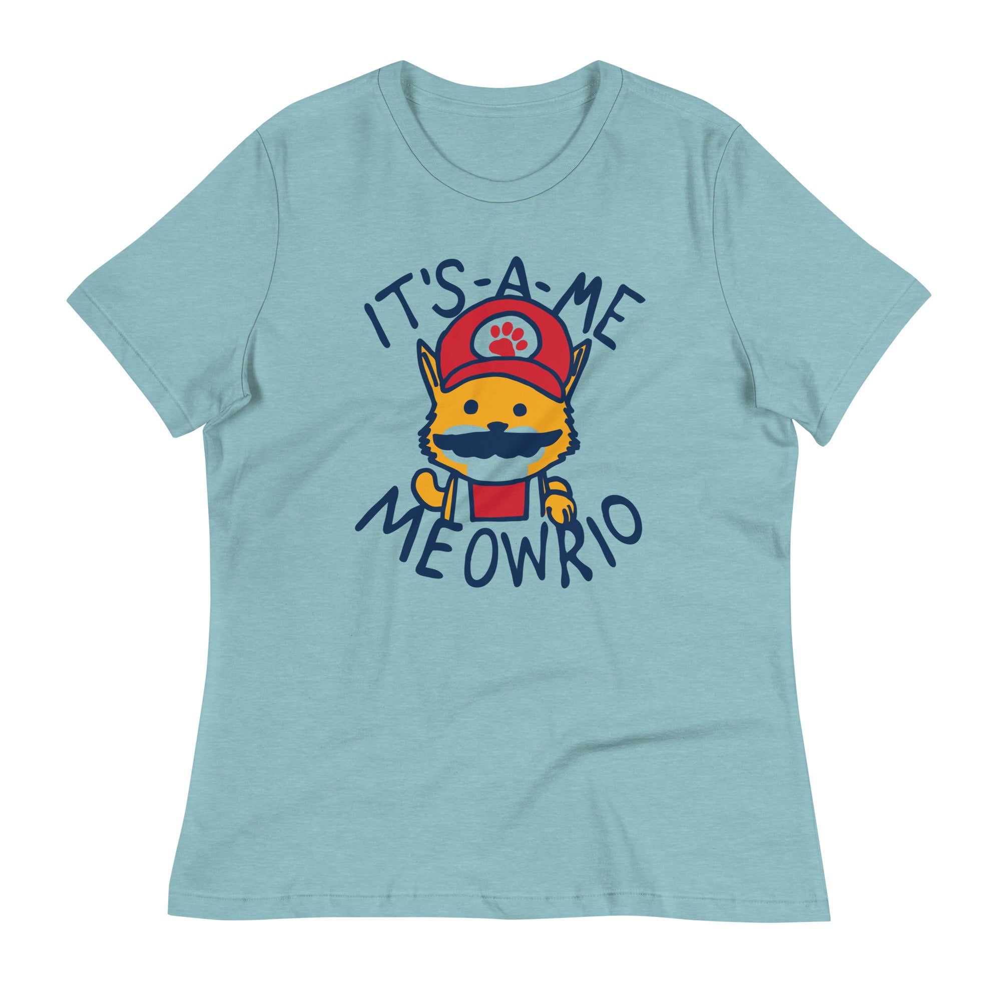 It's-a-me Meowrio Women's Signature Tee Hoodie, Sweatshirt | PureTeeCo.com (Image 5)