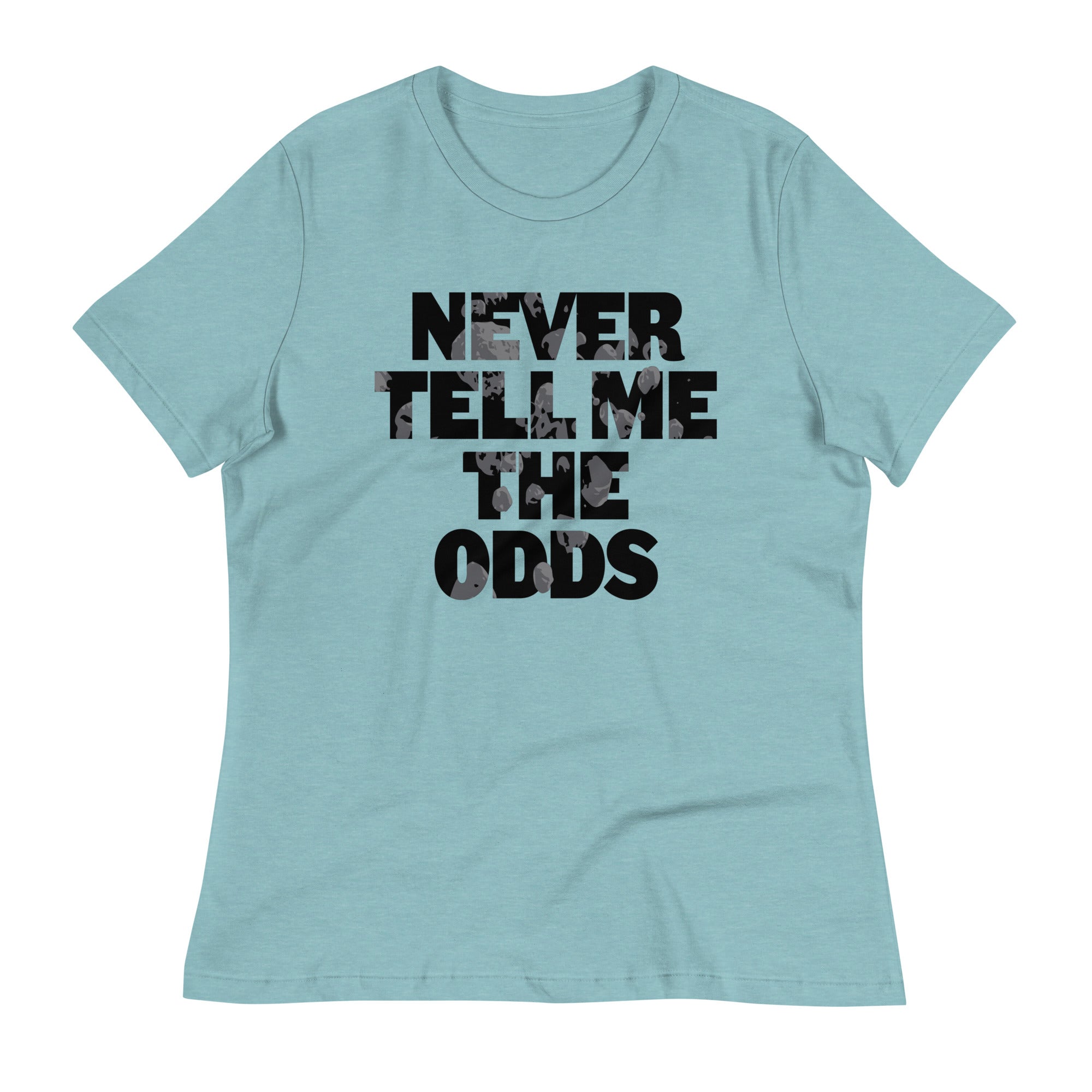 Never Tell Me The Odds Women's Signature Tee Hoodie, Sweatshirt | PureTeeCo.com (Image 3)
