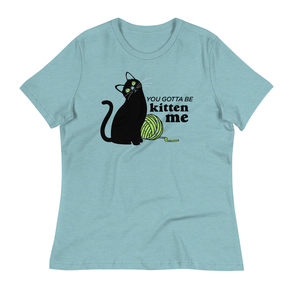 You Gotta Be Kitten Me Women's Signature Tee Hoodie, Sweatshirt | PureTeeCo.com (Image 3)