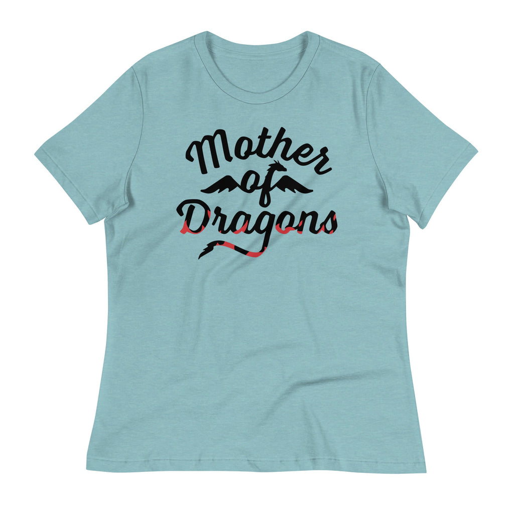 Mother Of Dragons Women's Signature Tee Hoodie, Sweatshirt | PureTeeCo.com (Image 3)