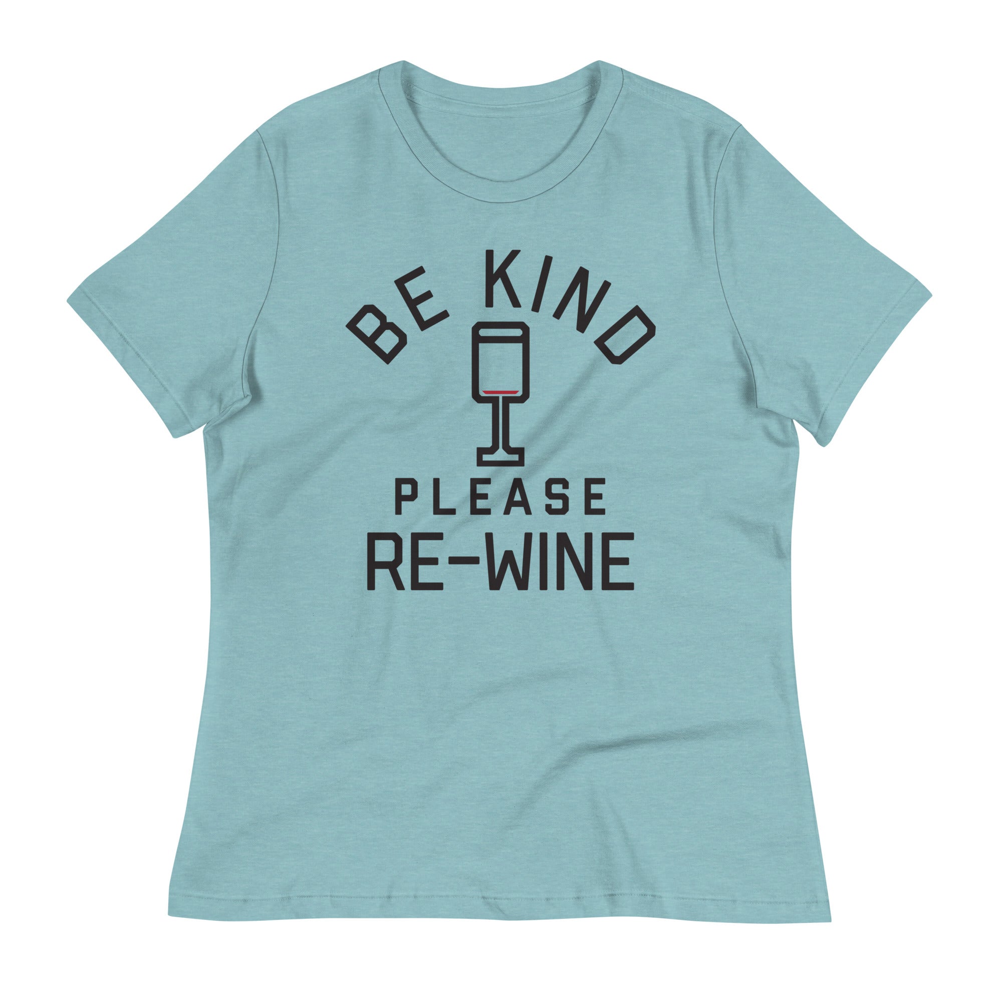 Be Kind, Please Re-Wine Women's Signature Tee Hoodie, Sweatshirt | PureTeeCo.com (Image 3)