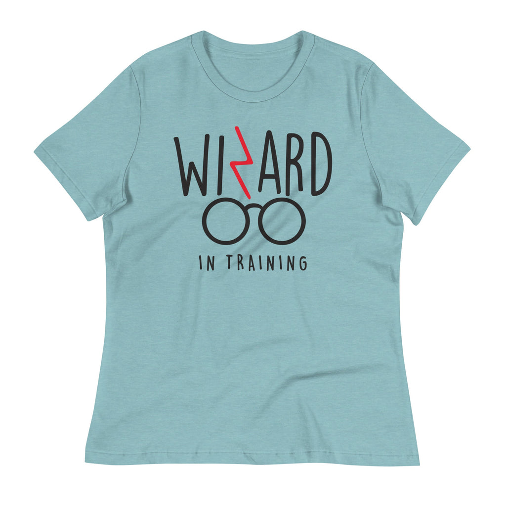 Wizard In Training Women's Signature Tee Hoodie, Sweatshirt | PureTeeCo.com (Image 4)