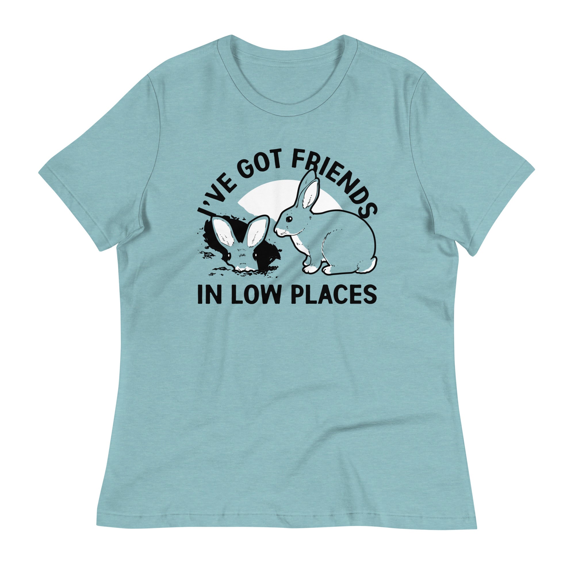I've Got Friends In Low Places Women's Signature Tee Hoodie, Sweatshirt | PureTeeCo.com (Image 4)