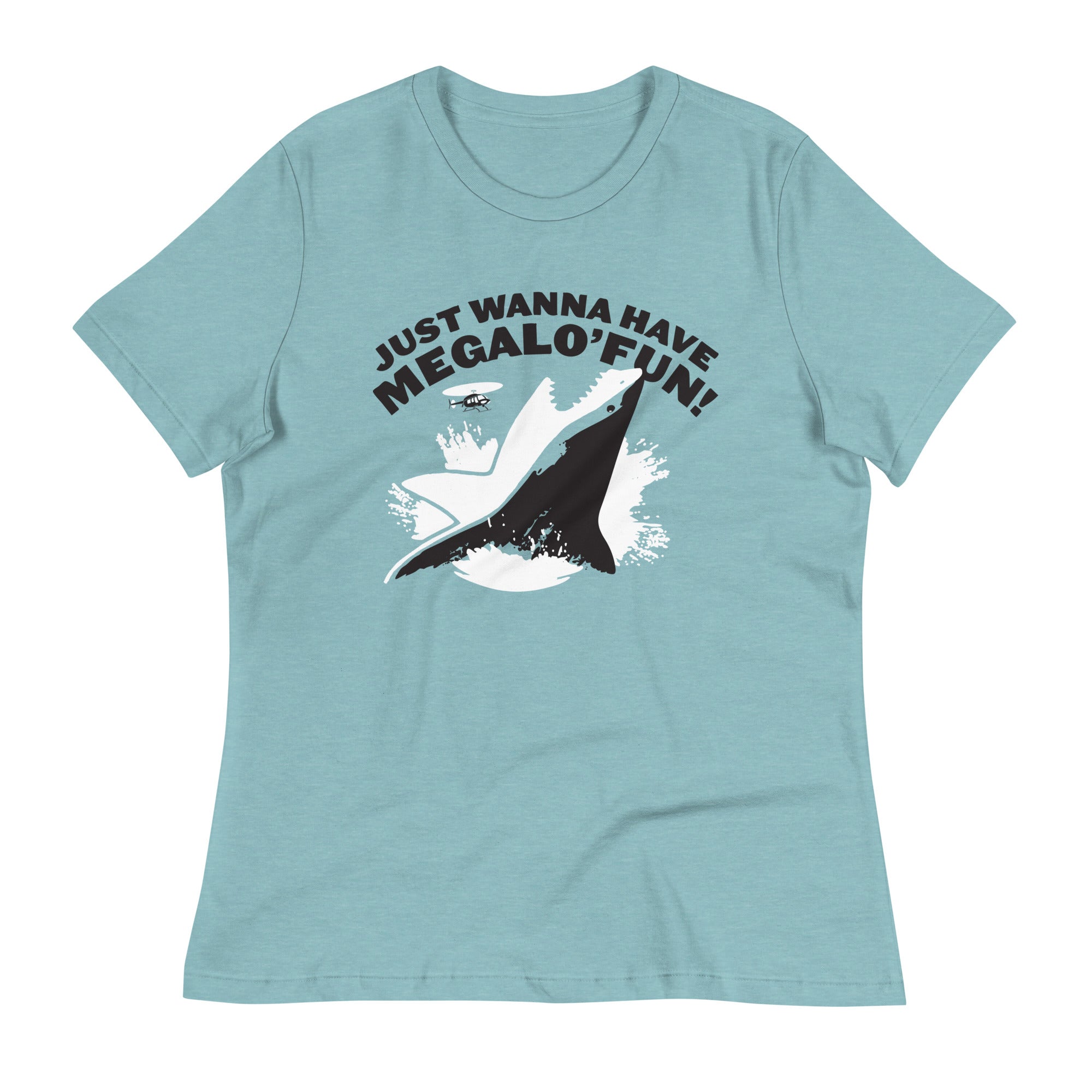 Just Wanna Have Megalo' Fun! Women's Signature Tee Hoodie, Sweatshirt | PureTeeCo.com (Image 5)