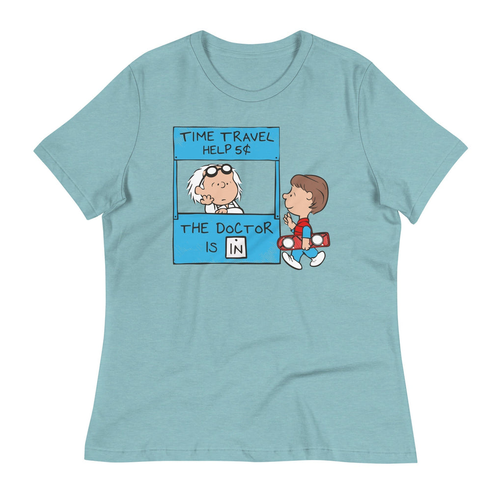 The Doctor Is In Women's Signature Tee Hoodie, Sweatshirt | PureTeeCo.com (Image 4)