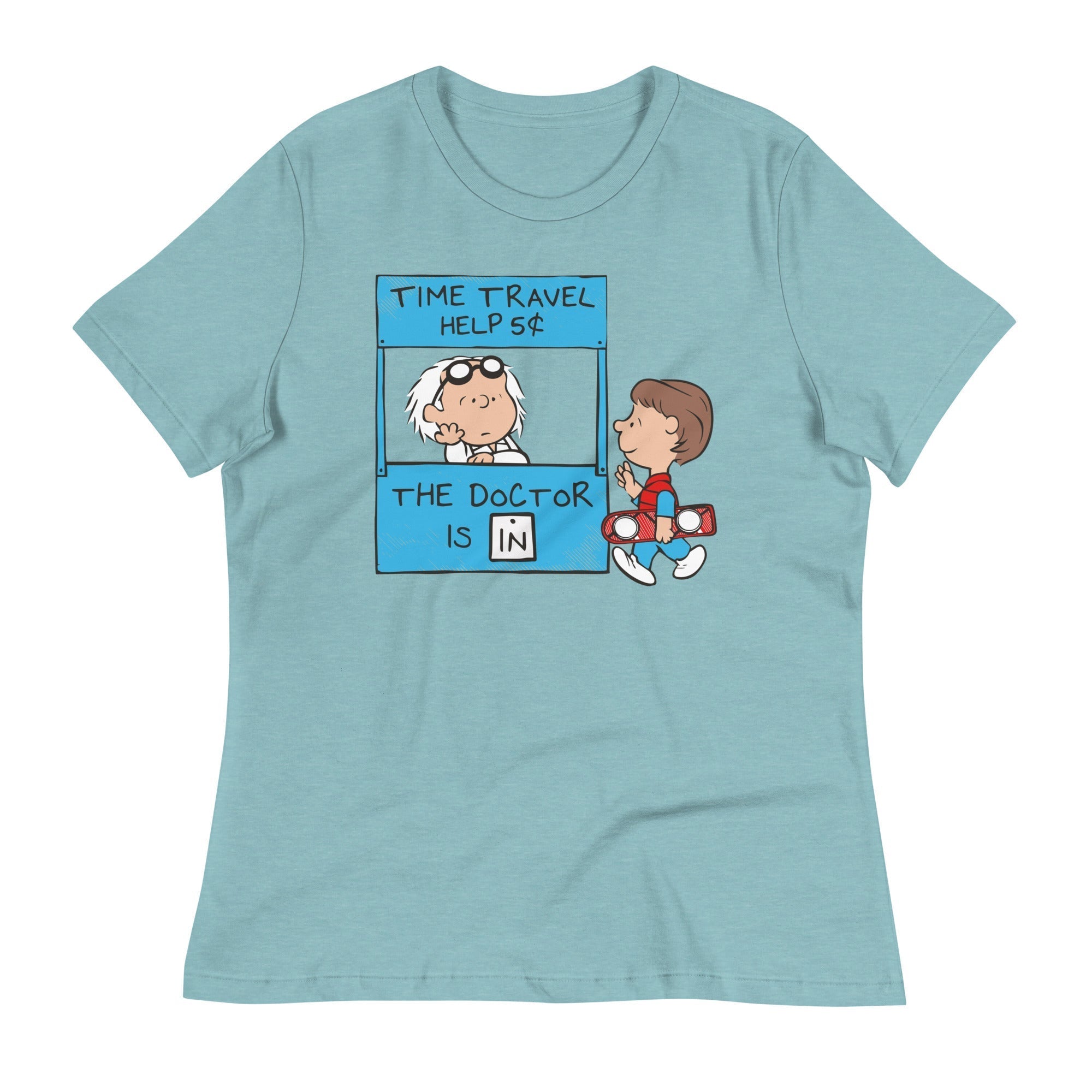 The Doctor Is In Women's Signature Tee Hoodie, Sweatshirt | PureTeeCo.com (Image 4)