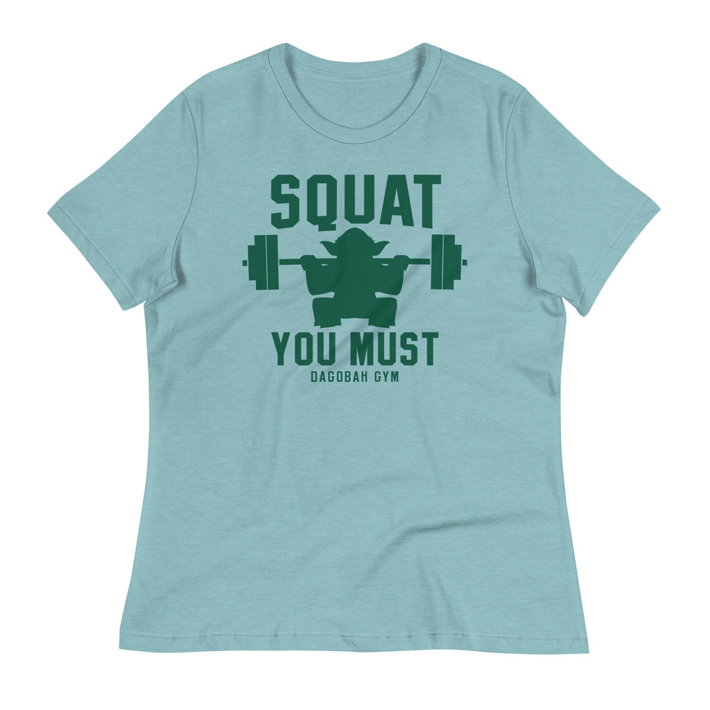 Squat You Must Women's Signature Tee Hoodie, Sweatshirt | PureTeeCo.com (Image 3)