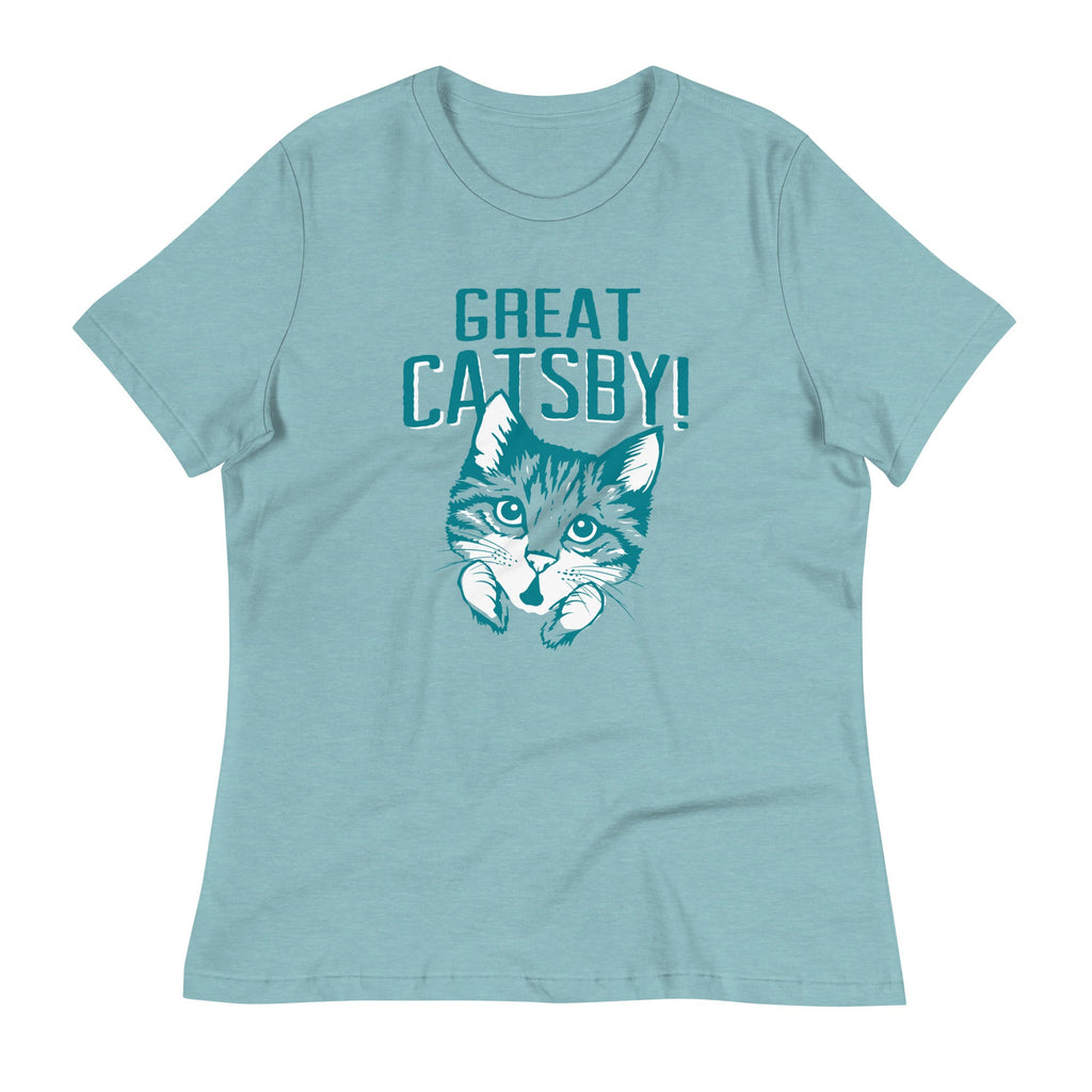 Great Catsby! Women's Signature Tee Hoodie, Sweatshirt | PureTeeCo.com (Image 3)