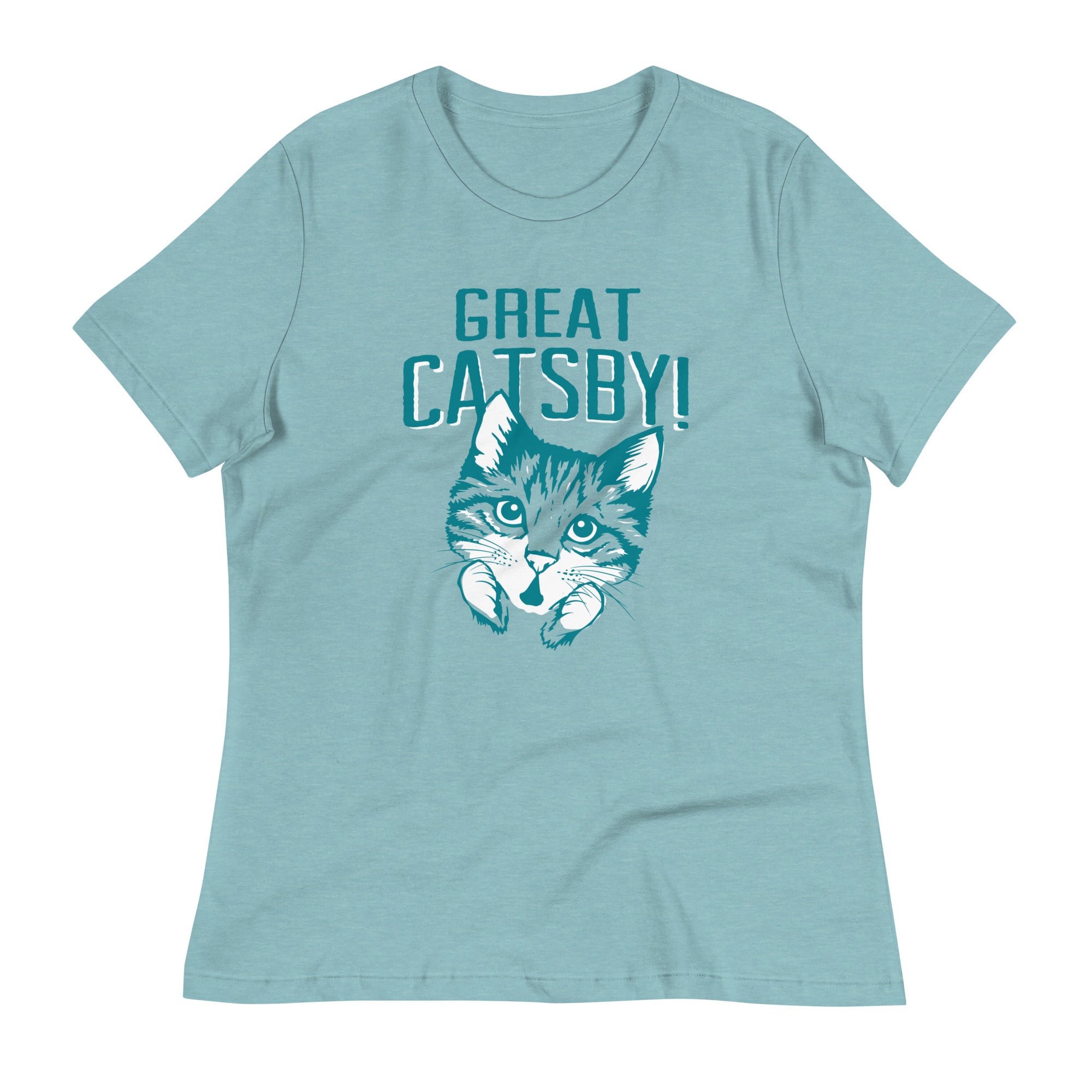 Great Catsby! Women's Signature Tee Hoodie, Sweatshirt | PureTeeCo.com (Image 3)