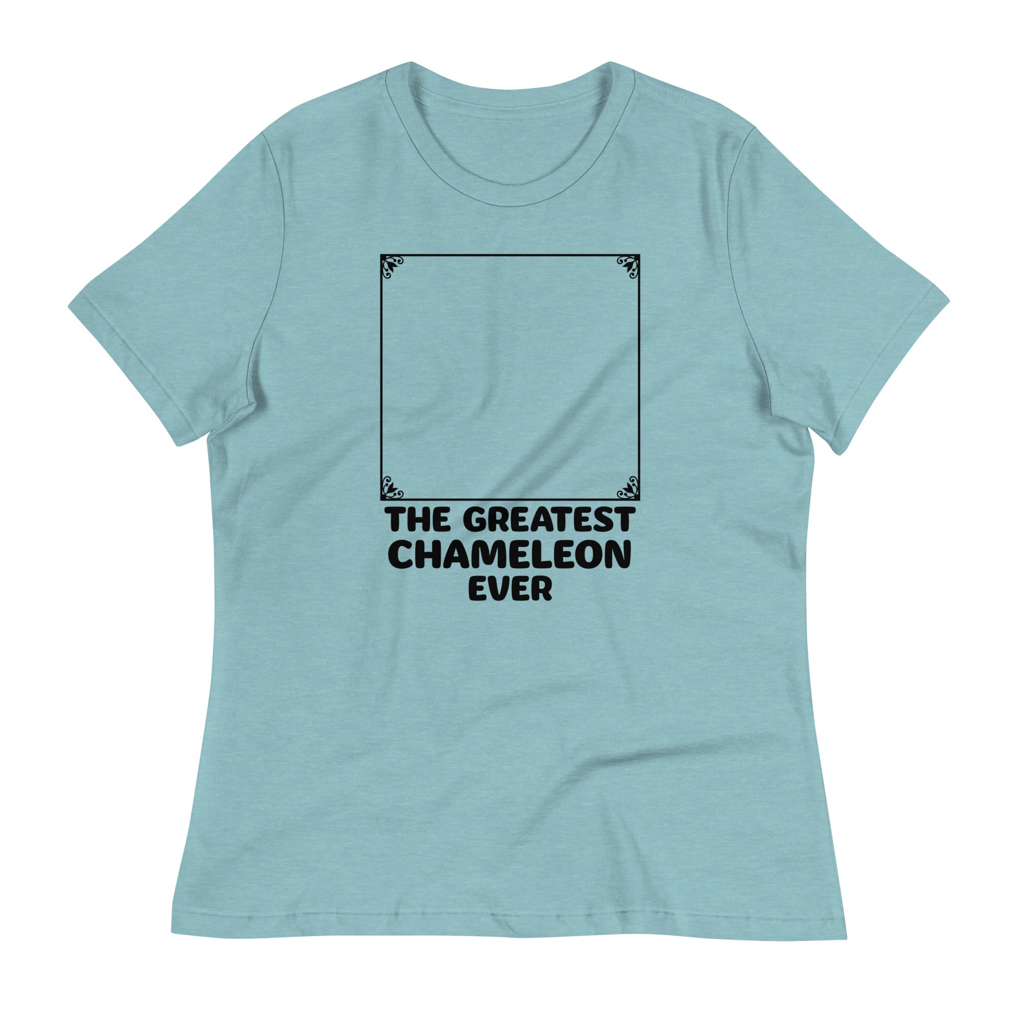 The Greatest Chameleon Ever Women's Signature Tee Hoodie, Sweatshirt | PureTeeCo.com (Image 3)