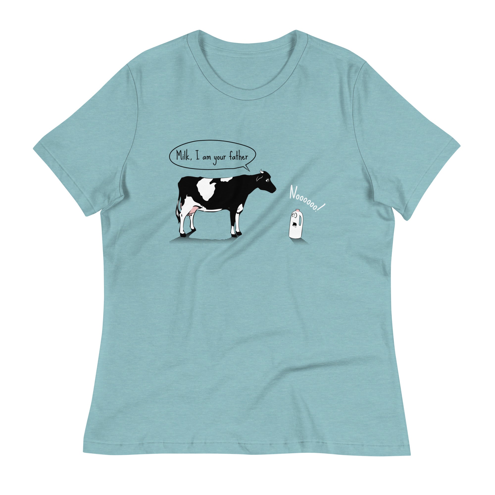 Milk, I am your father Women's Signature Tee Hoodie, Sweatshirt | PureTeeCo.com (Image 1)