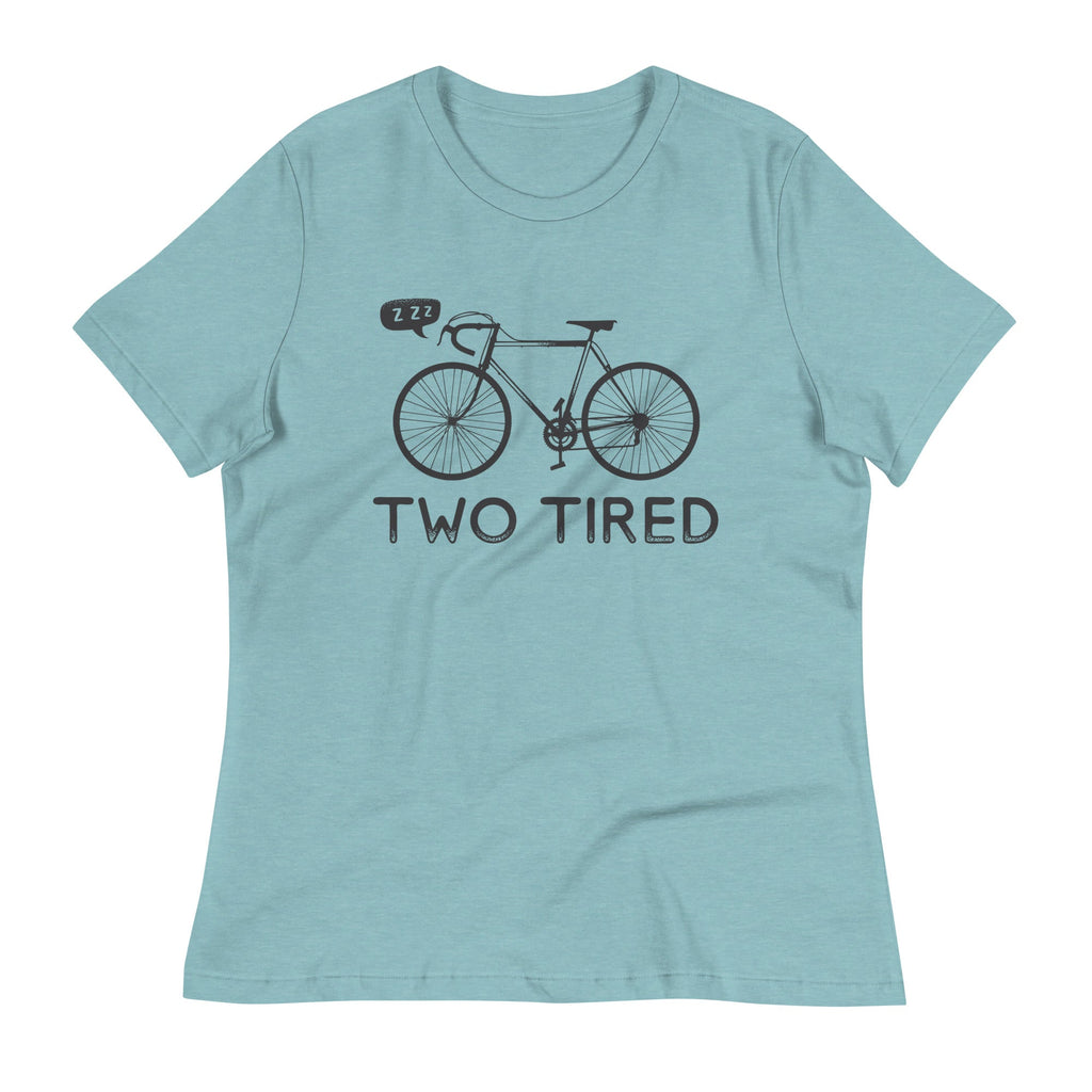 Two Tired Women's Signature Tee Hoodie, Sweatshirt | PureTeeCo.com (Image 4)