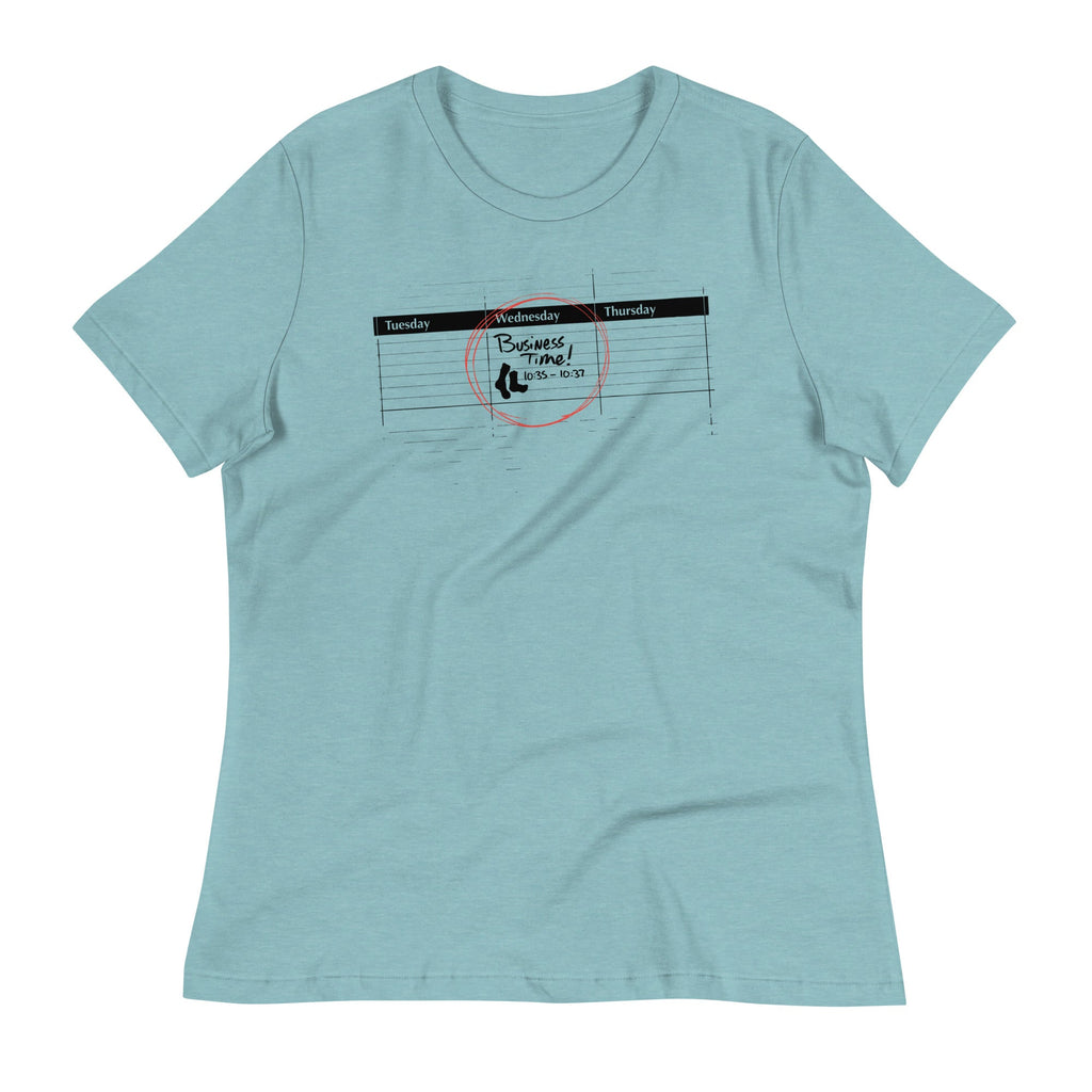 It's Business Time Women's Signature Tee Hoodie, Sweatshirt | PureTeeCo.com (Image 3)