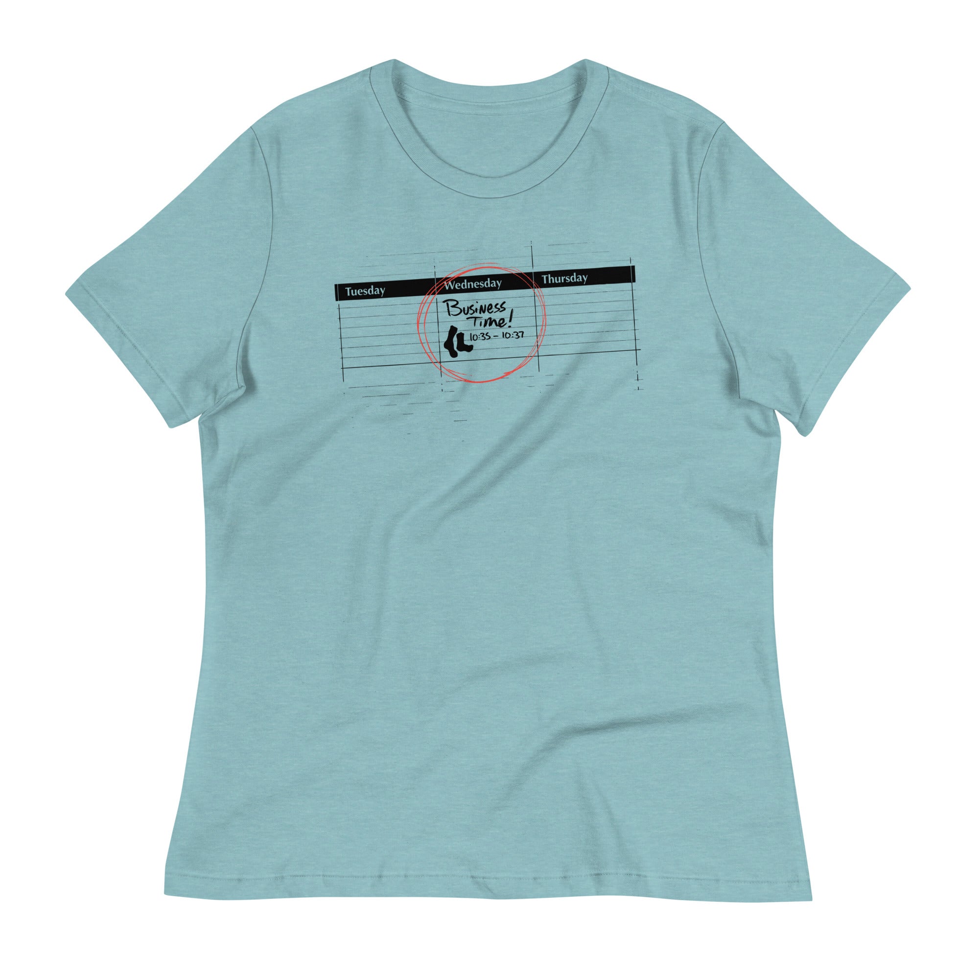 It's Business Time Women's Signature Tee Hoodie, Sweatshirt | PureTeeCo.com (Image 3)