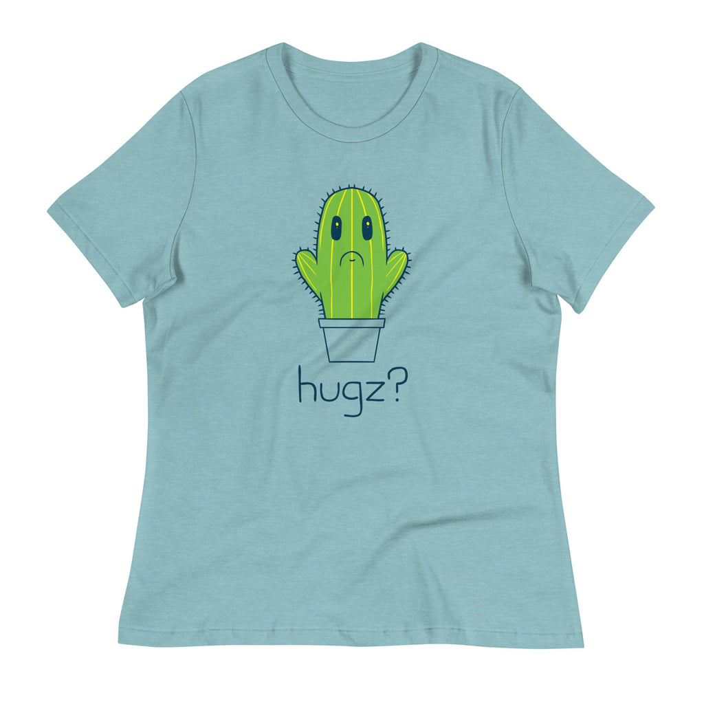 Hugz? Cactus Women's Signature Tee Hoodie, Sweatshirt | PureTeeCo.com (Image 1)