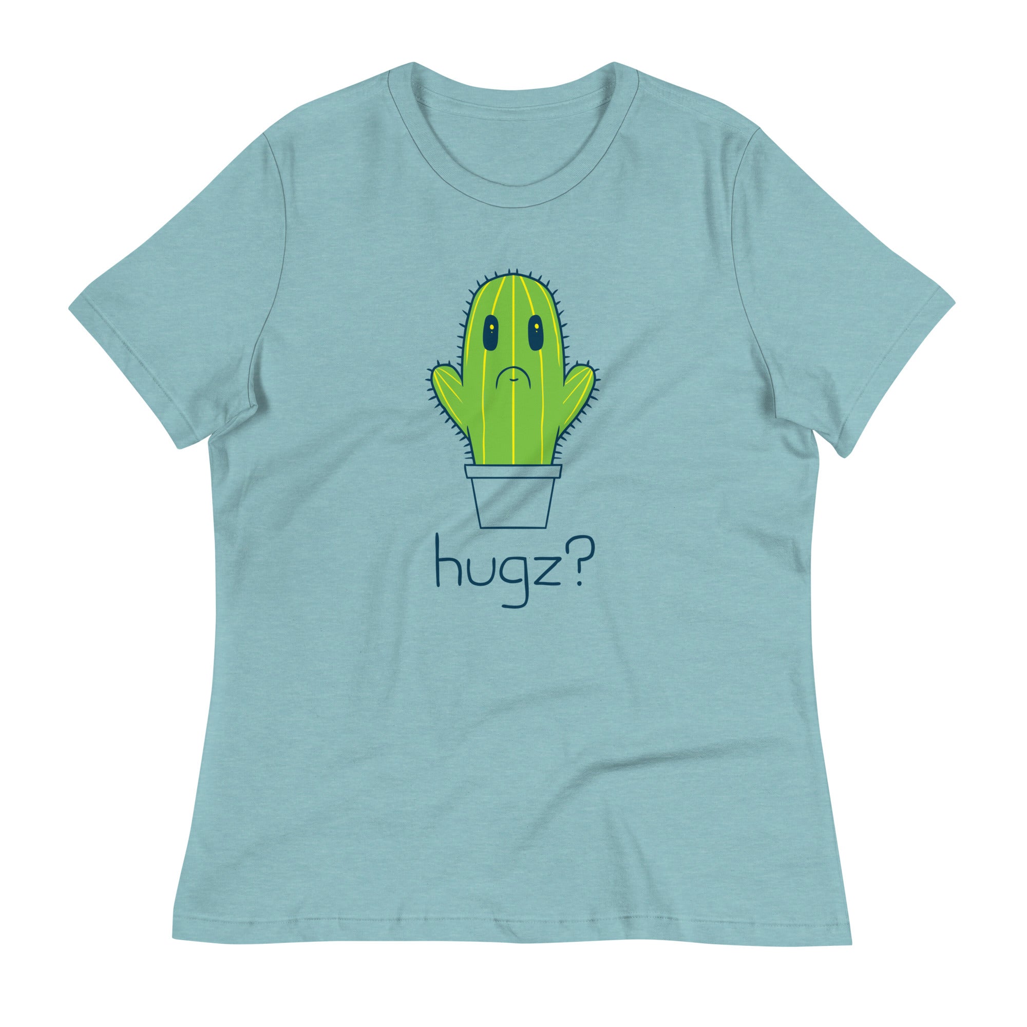 Hugz? Cactus Women's Signature Tee Hoodie, Sweatshirt | PureTeeCo.com (Image 1)