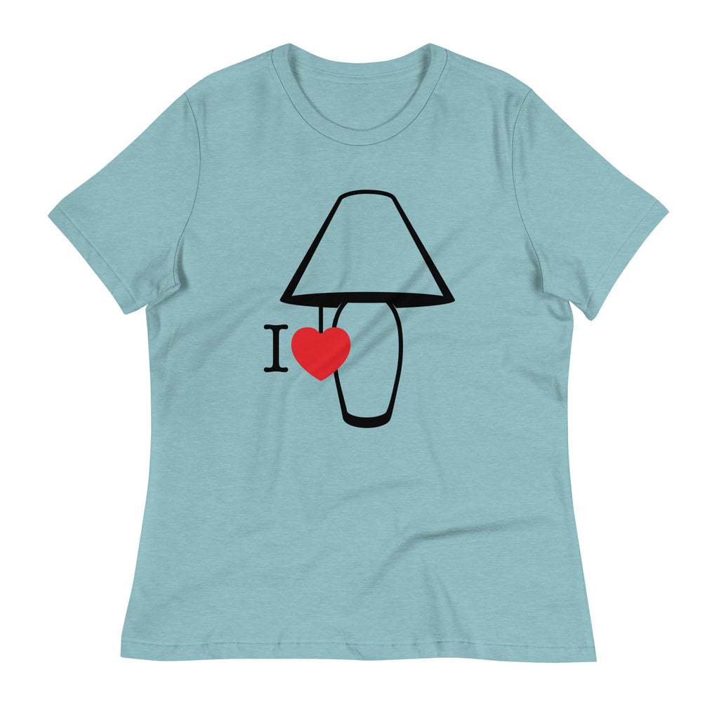 I Love Lamp Women's Signature Tee Hoodie, Sweatshirt | PureTeeCo.com (Image 1)