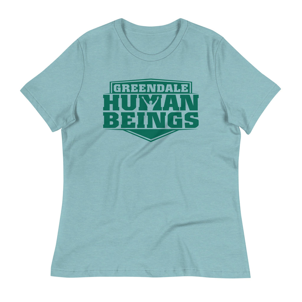 Greendale Human Beings Women's Signature Tee Hoodie, Sweatshirt | PureTeeCo.com (Image 3)