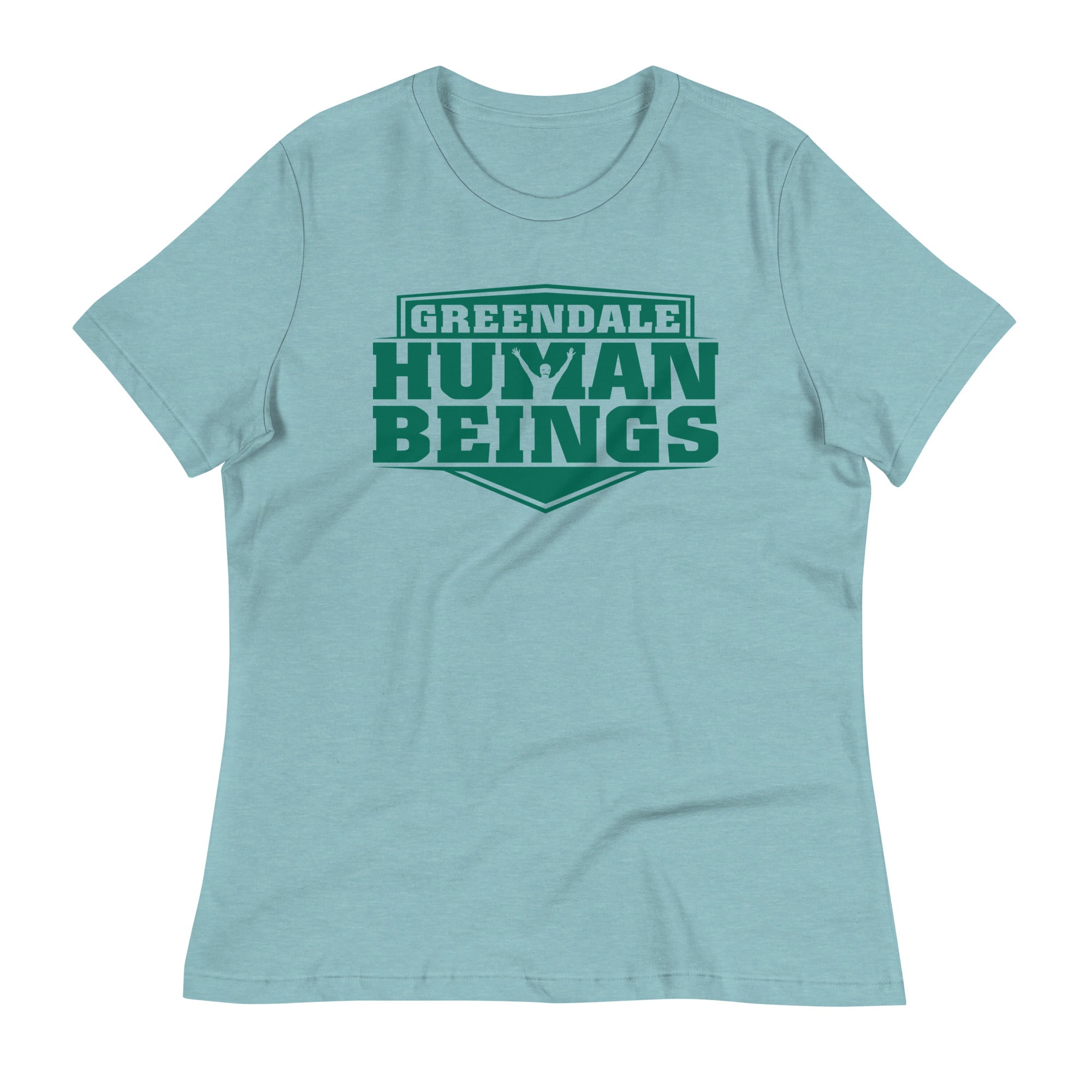 Greendale Human Beings Women's Signature Tee Hoodie, Sweatshirt | PureTeeCo.com (Image 3)