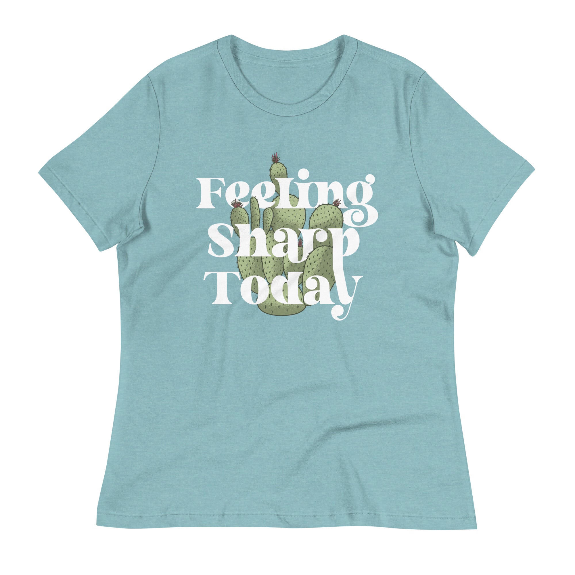 Feeling Sharp Today Women's Signature Tee Hoodie, Sweatshirt | PureTeeCo.com (Image 1)