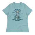 Born To Dilly Dally Forced To Pick Up The Pace Women's Signature Tee Hoodie, Sweatshirt | PureTeeCo.com (Image 1)