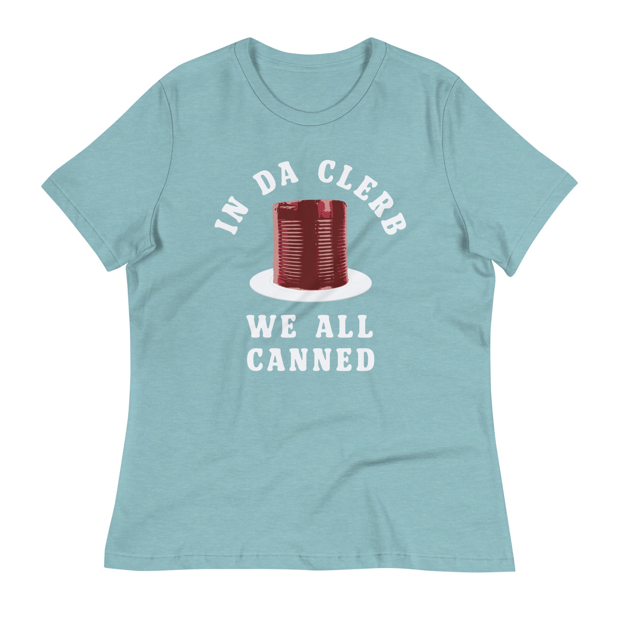 In Da Clerb We All Canned Women's Signature Tee Hoodie, Sweatshirt | PureTeeCo.com (Image 5)