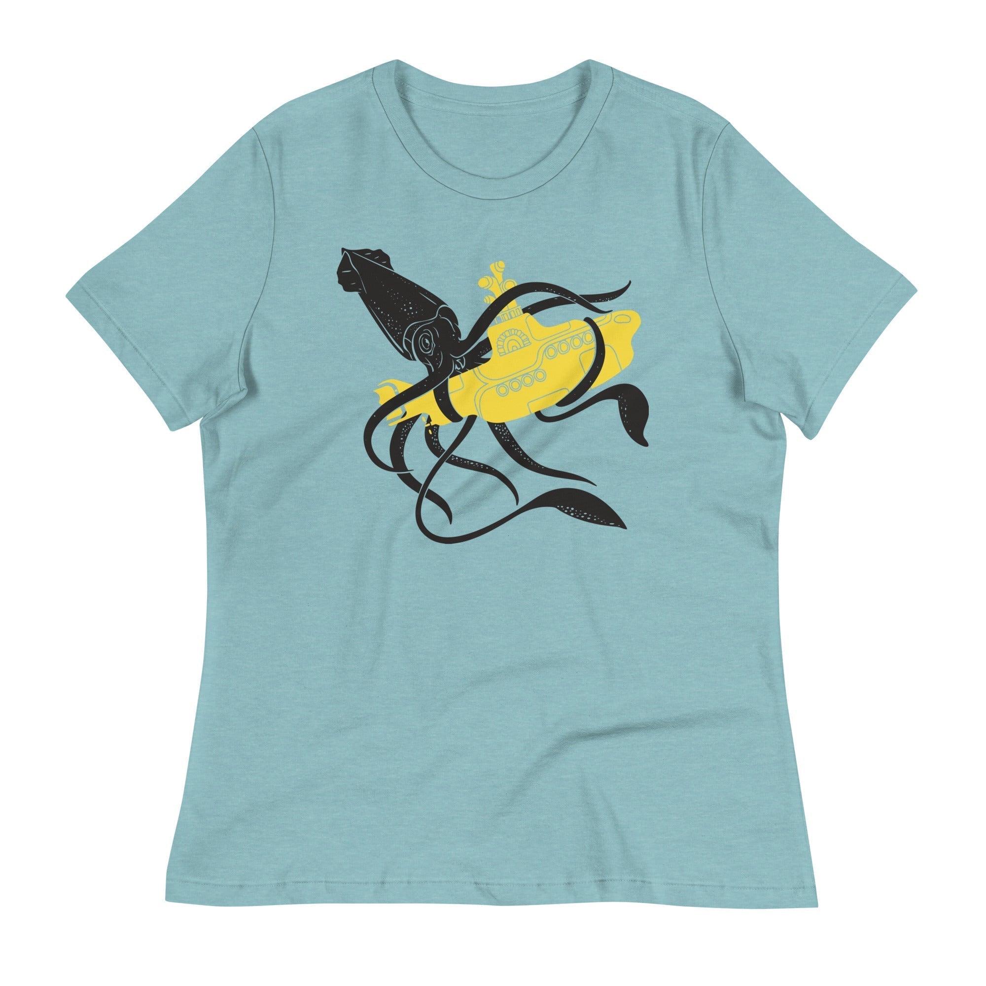 Squid Sub Battle Women's Signature Tee Hoodie, Sweatshirt | PureTeeCo.com (Image 4)