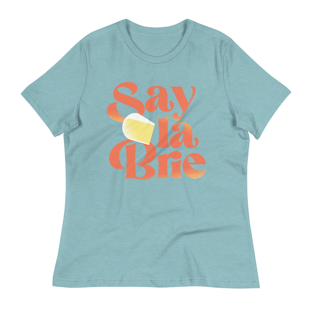 Say La Brie Women's Signature Tee Hoodie, Sweatshirt | PureTeeCo.com (Image 5)