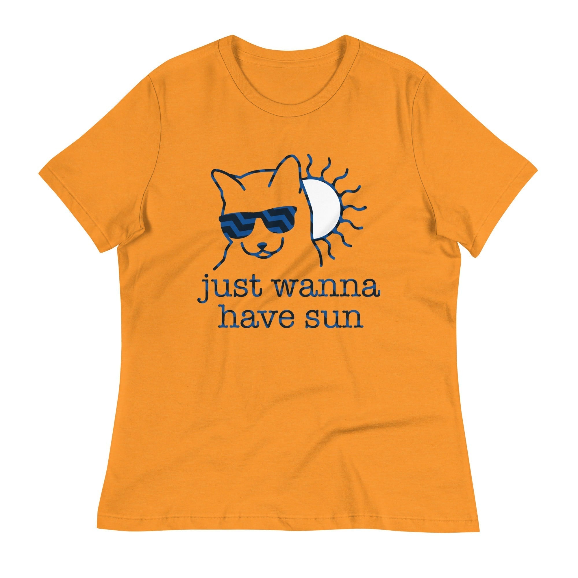Just Wanna Have Sun Women's Signature Tee Hoodie, Sweatshirt | PureTeeCo.com (Image 5)