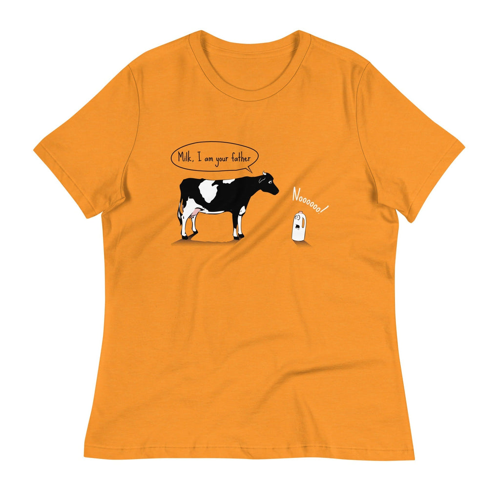 Milk, I am your father Women's Signature Tee Hoodie, Sweatshirt | PureTeeCo.com (Image 5)