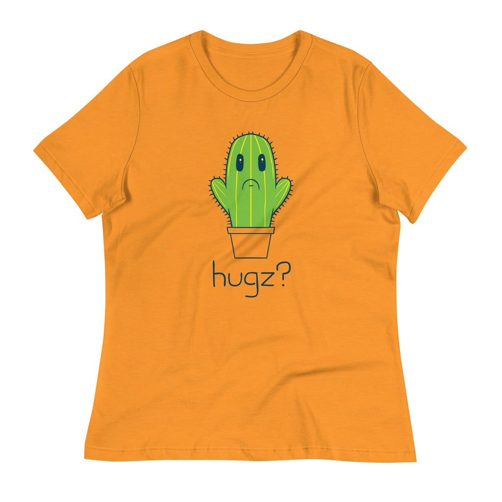 Hugz? Cactus Women's Signature Tee Hoodie, Sweatshirt | PureTeeCo.com (Image 4)