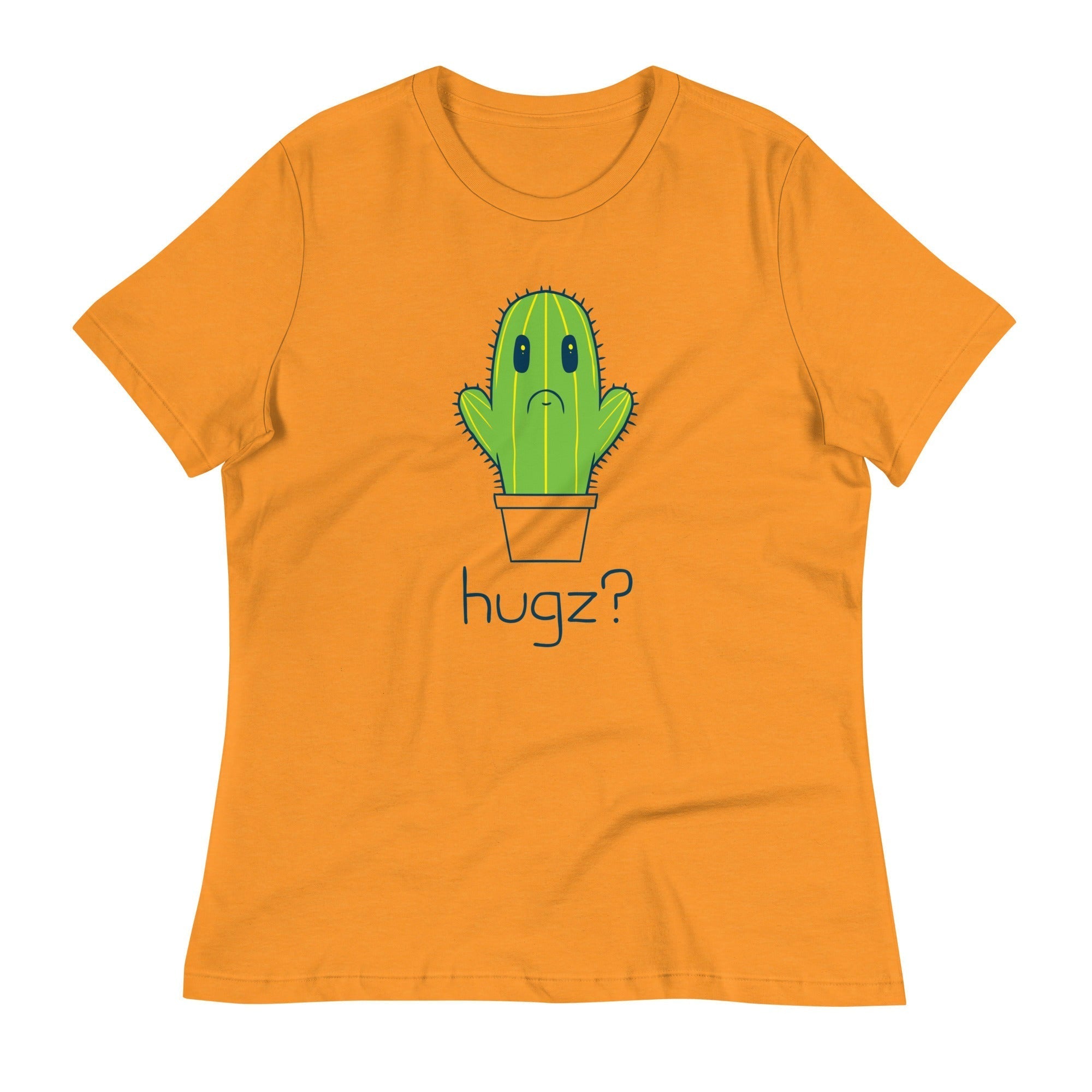 Hugz? Cactus Women's Signature Tee Hoodie, Sweatshirt | PureTeeCo.com (Image 4)