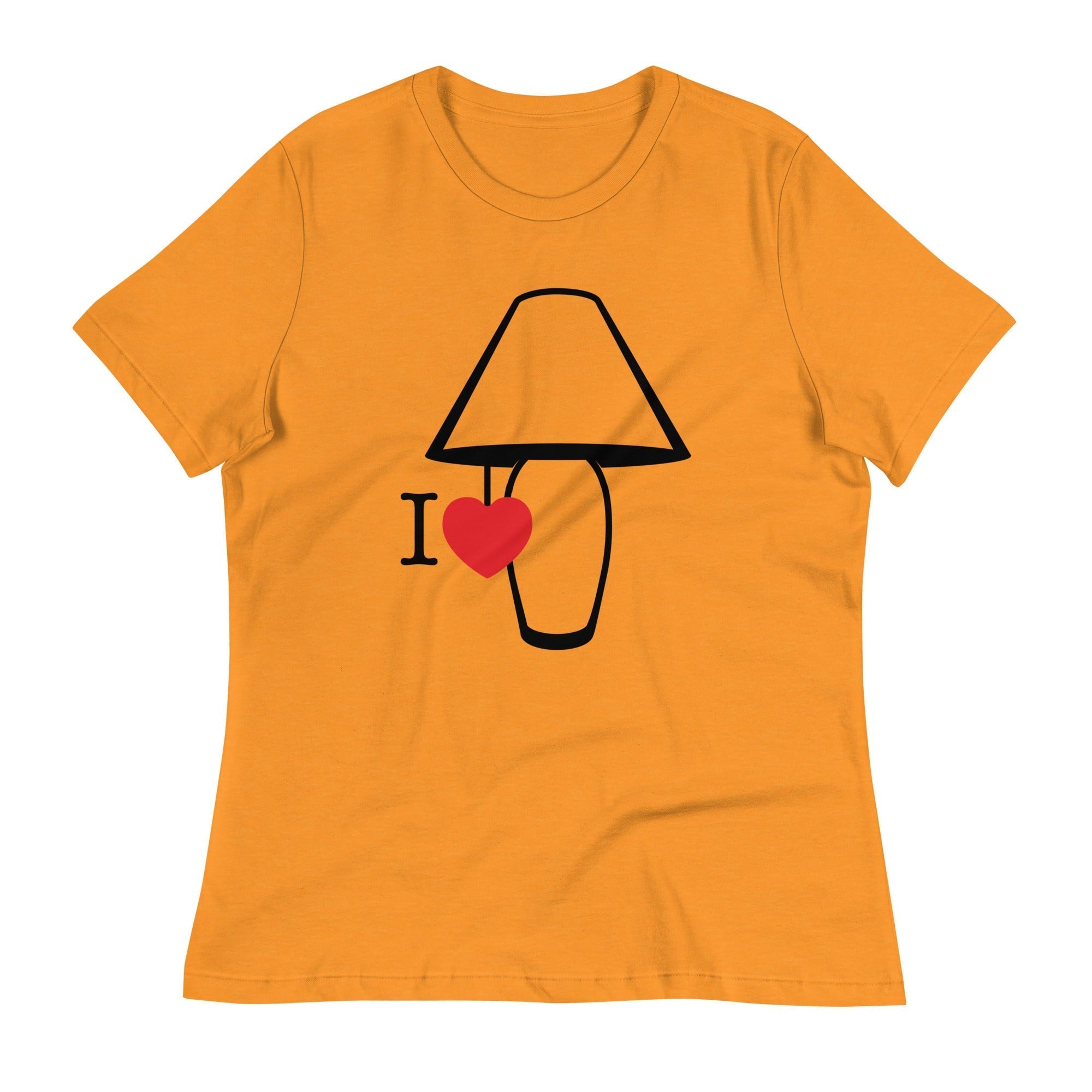 I Love Lamp Women's Signature Tee Hoodie, Sweatshirt | PureTeeCo.com (Image 3)