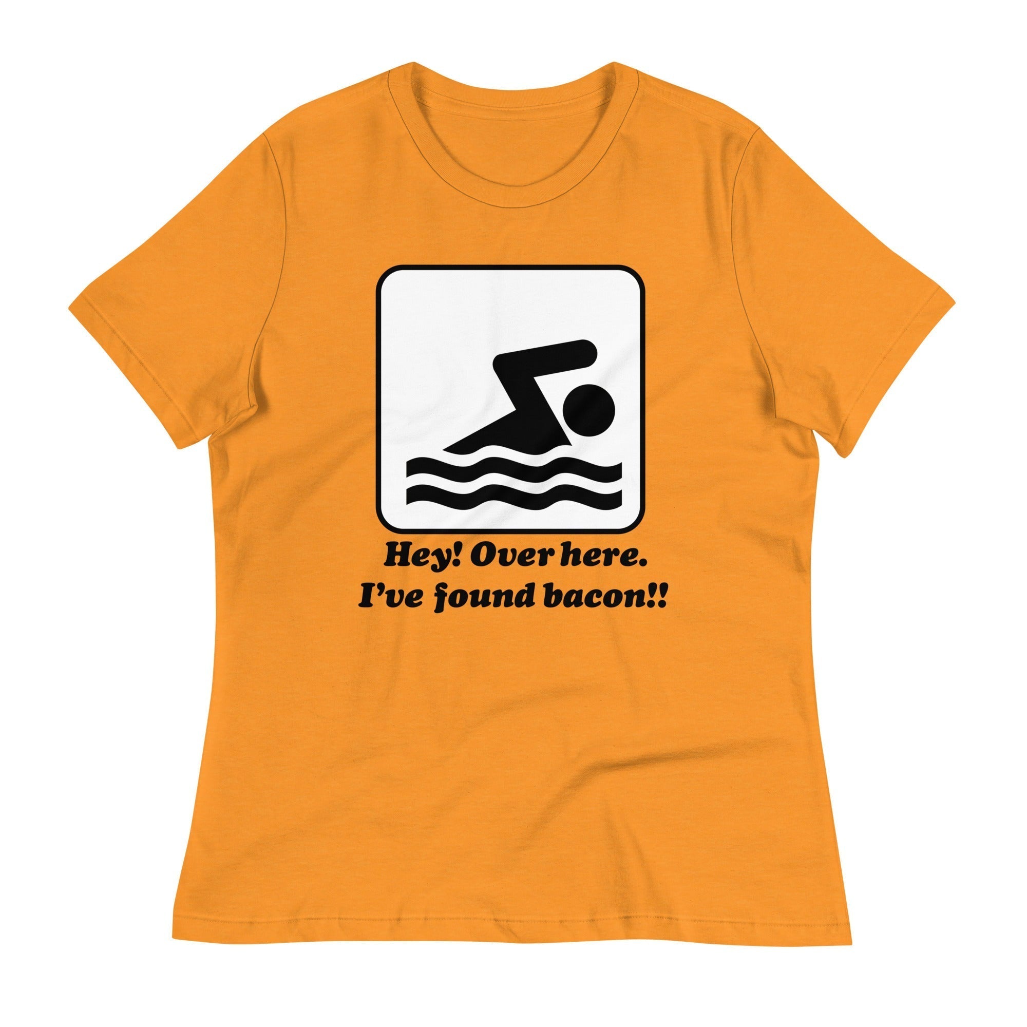 I've Found Bacon! Women's Signature Tee Hoodie, Sweatshirt | PureTeeCo.com (Image 5)