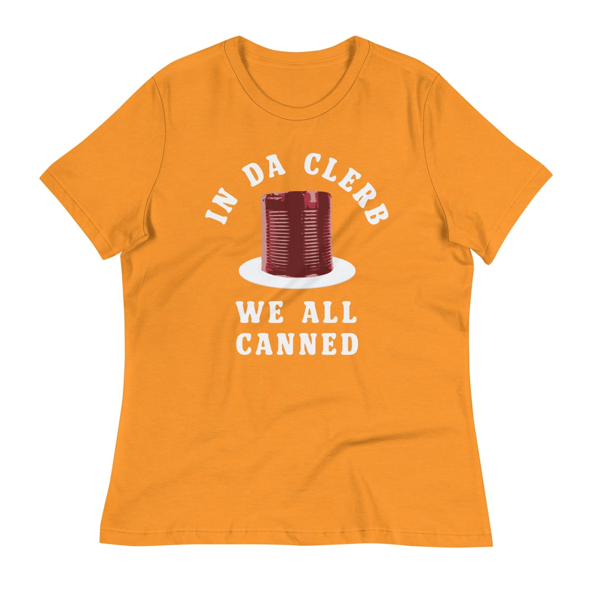 In Da Clerb We All Canned Women's Signature Tee Hoodie, Sweatshirt | PureTeeCo.com (Image 4)
