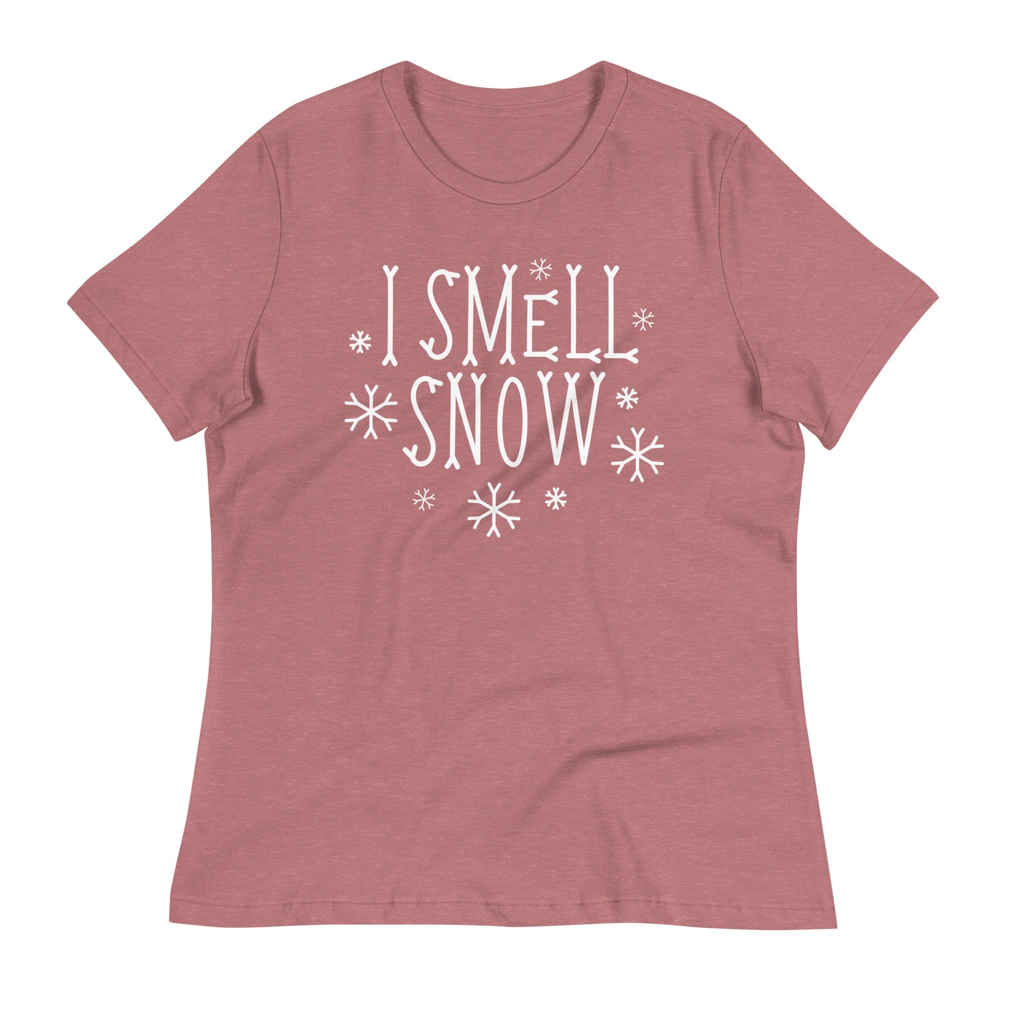 I Smell Snow Women's Signature Tee Hoodie, Sweatshirt | PureTeeCo.com (Image 3)