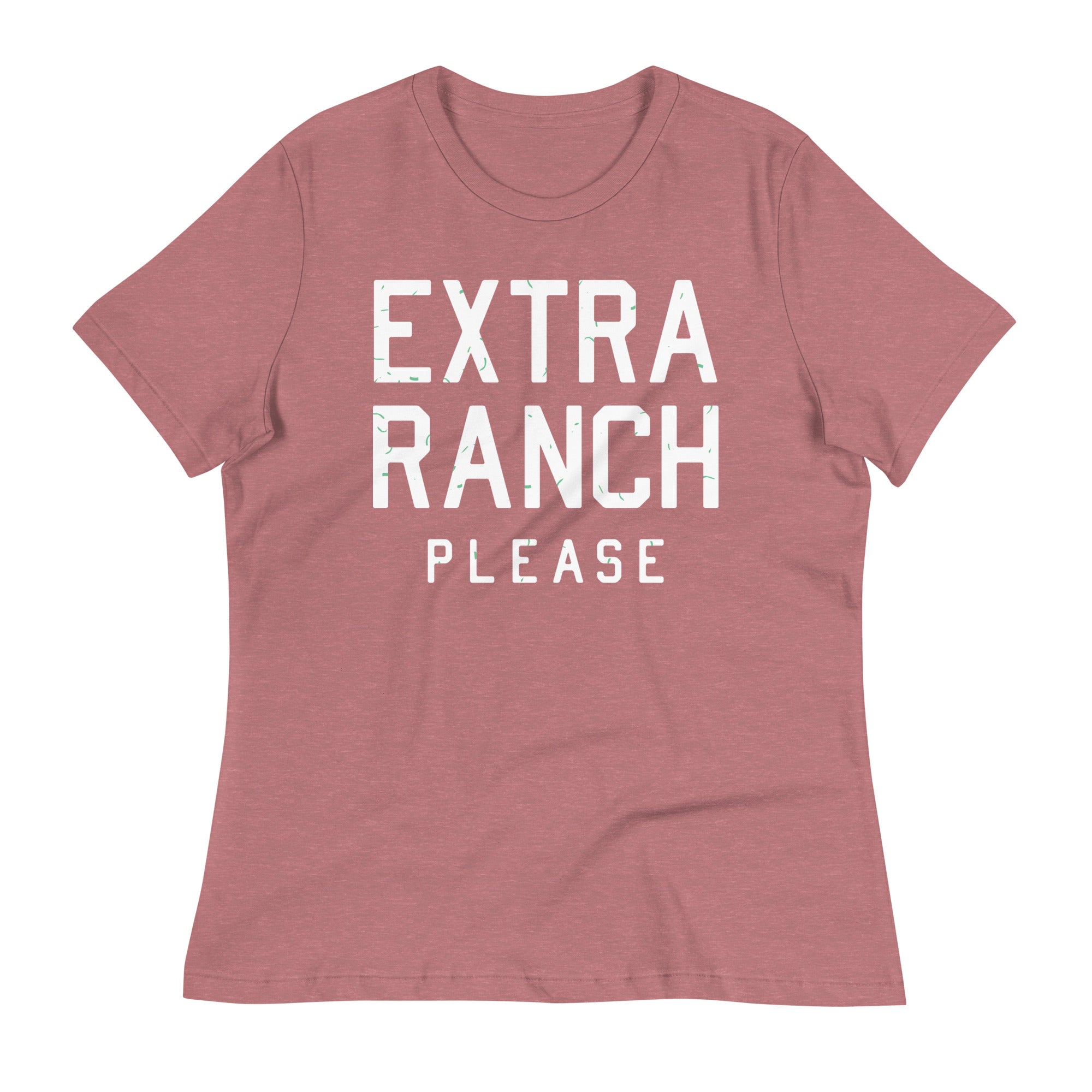 Extra Ranch Please Women's Signature Tee Hoodie, Sweatshirt | PureTeeCo.com (Image 4)