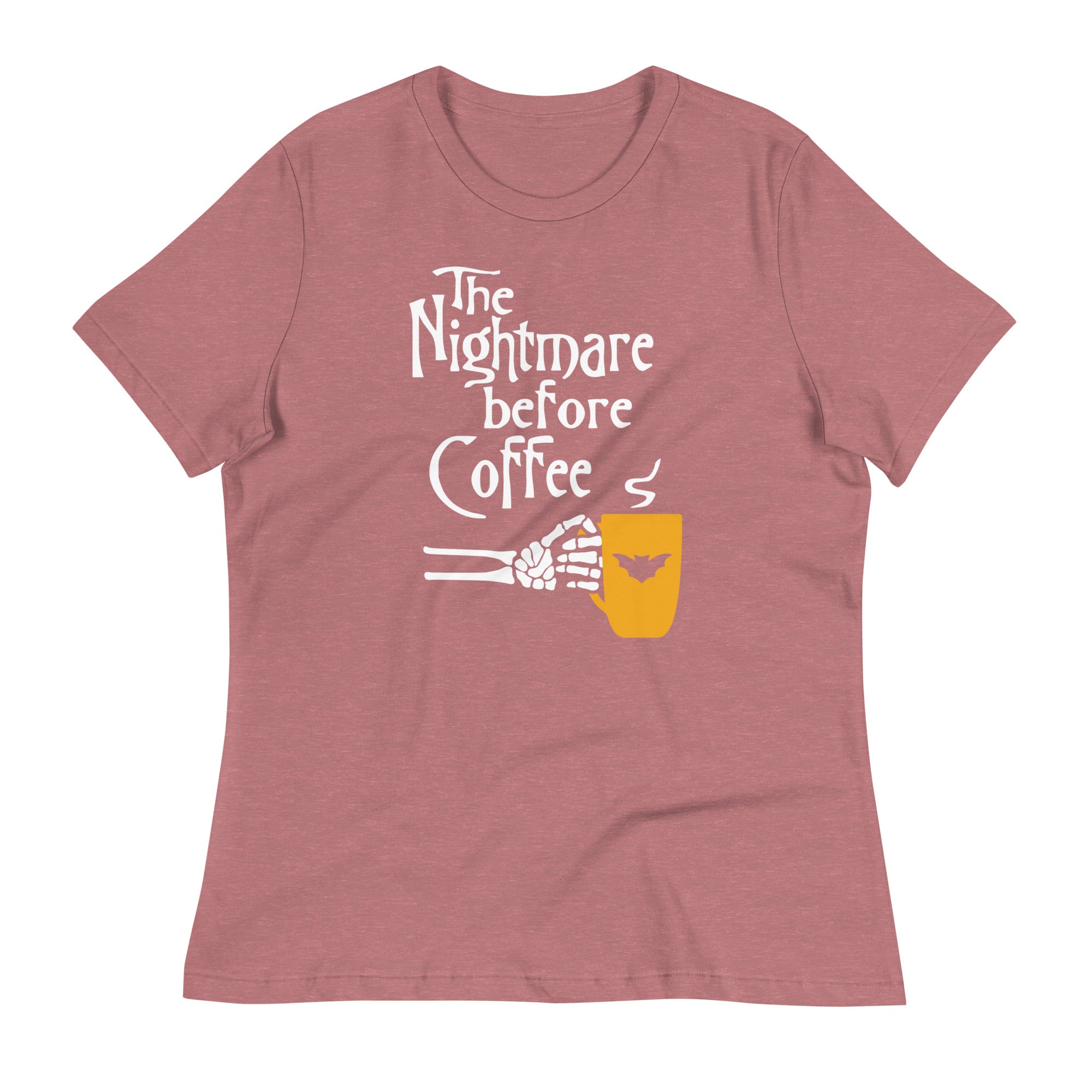 The Nightmare Before Coffee Women's Signature Tee Hoodie, Sweatshirt | PureTeeCo.com (Image 4)