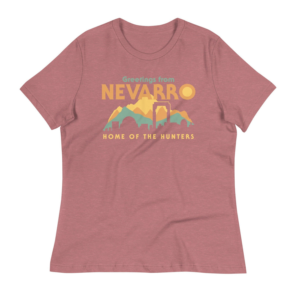 Greetings From Nevarro Women's Signature Tee Hoodie, Sweatshirt | PureTeeCo.com (Image 4)