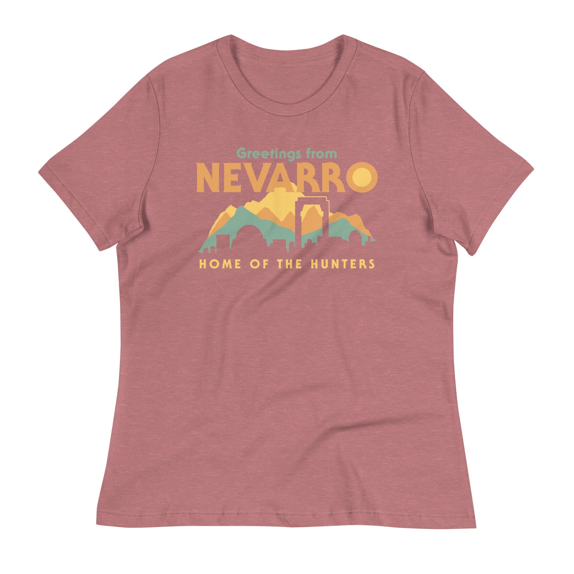 Greetings From Nevarro Women's Signature Tee Hoodie, Sweatshirt | PureTeeCo.com (Image 4)