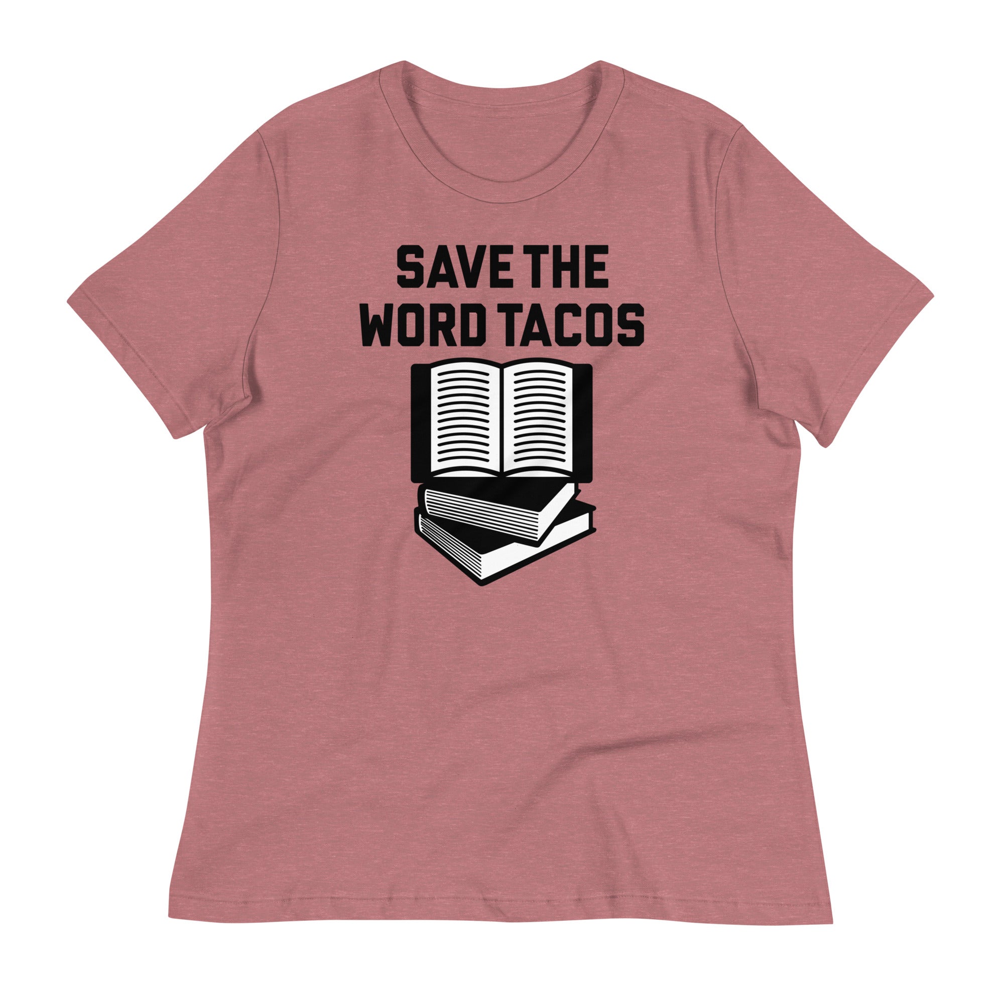 Save The Word Tacos Women's Signature Tee Hoodie, Sweatshirt | PureTeeCo.com (Image 2)
