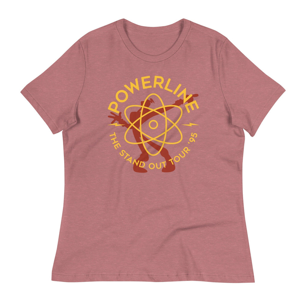 Powerline Women's Signature Tee Hoodie, Sweatshirt | PureTeeCo.com (Image 4)
