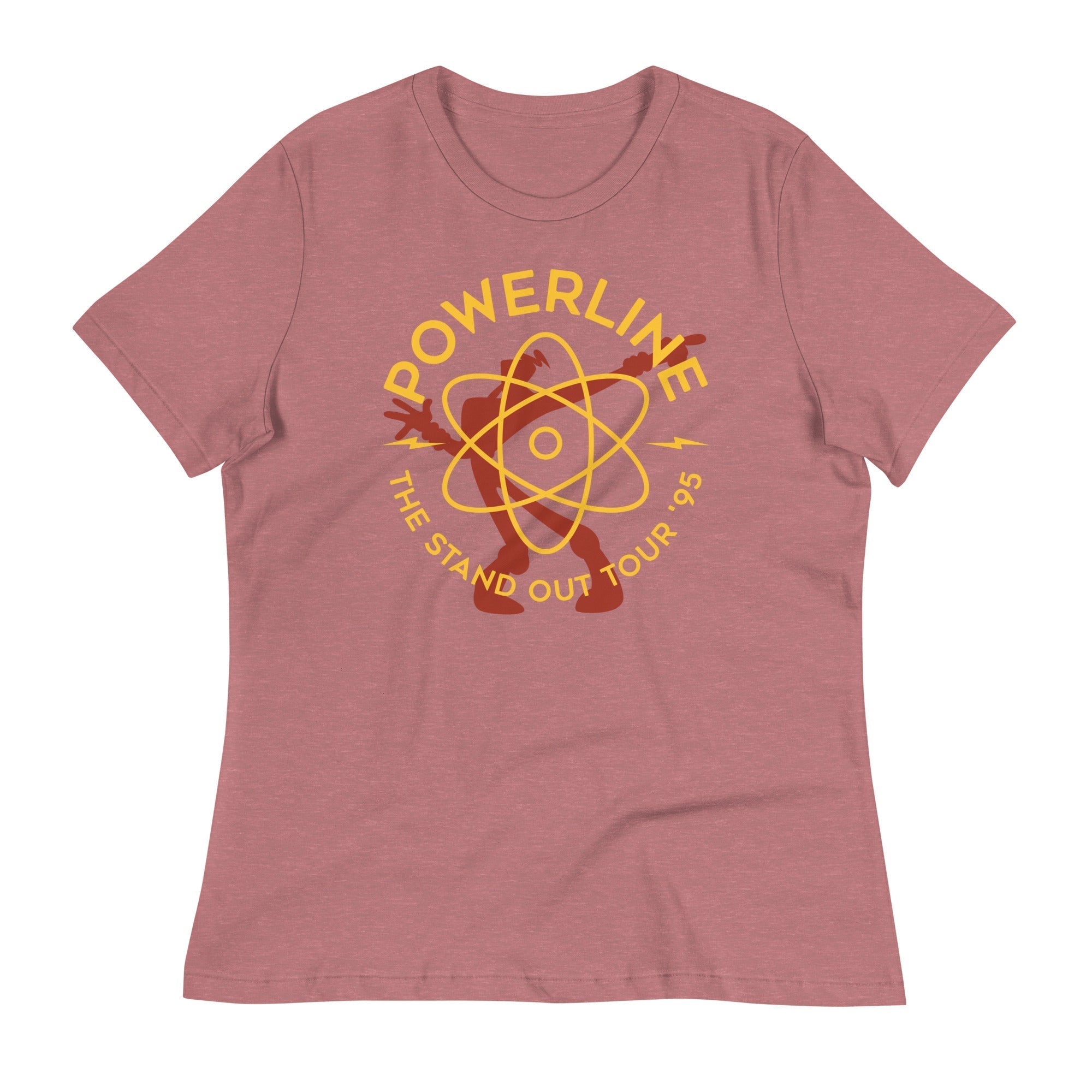Powerline Women's Signature Tee Hoodie, Sweatshirt | PureTeeCo.com (Image 4)