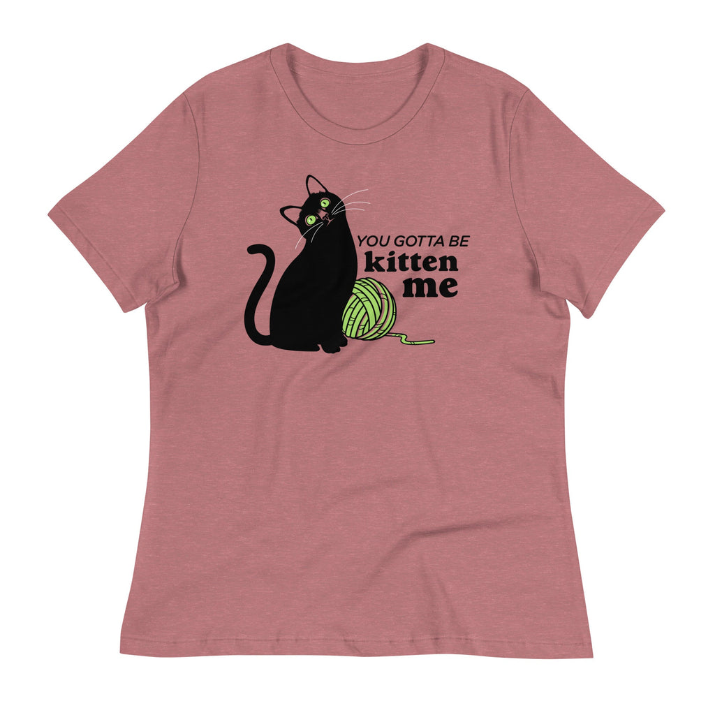 You Gotta Be Kitten Me Women's Signature Tee Hoodie, Sweatshirt | PureTeeCo.com (Image 2)
