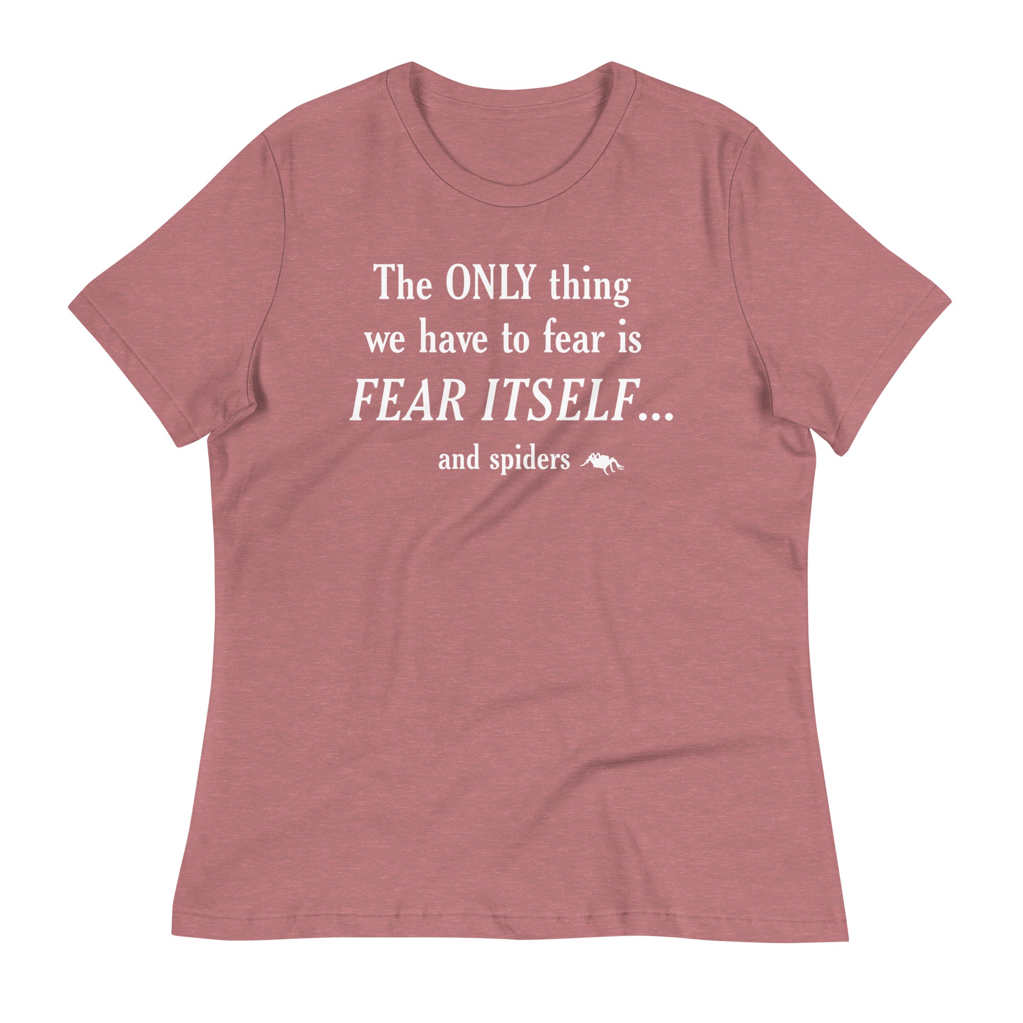 The Only Thing We Have To Fear Women's Signature Tee Hoodie, Sweatshirt | PureTeeCo.com (Image 4)