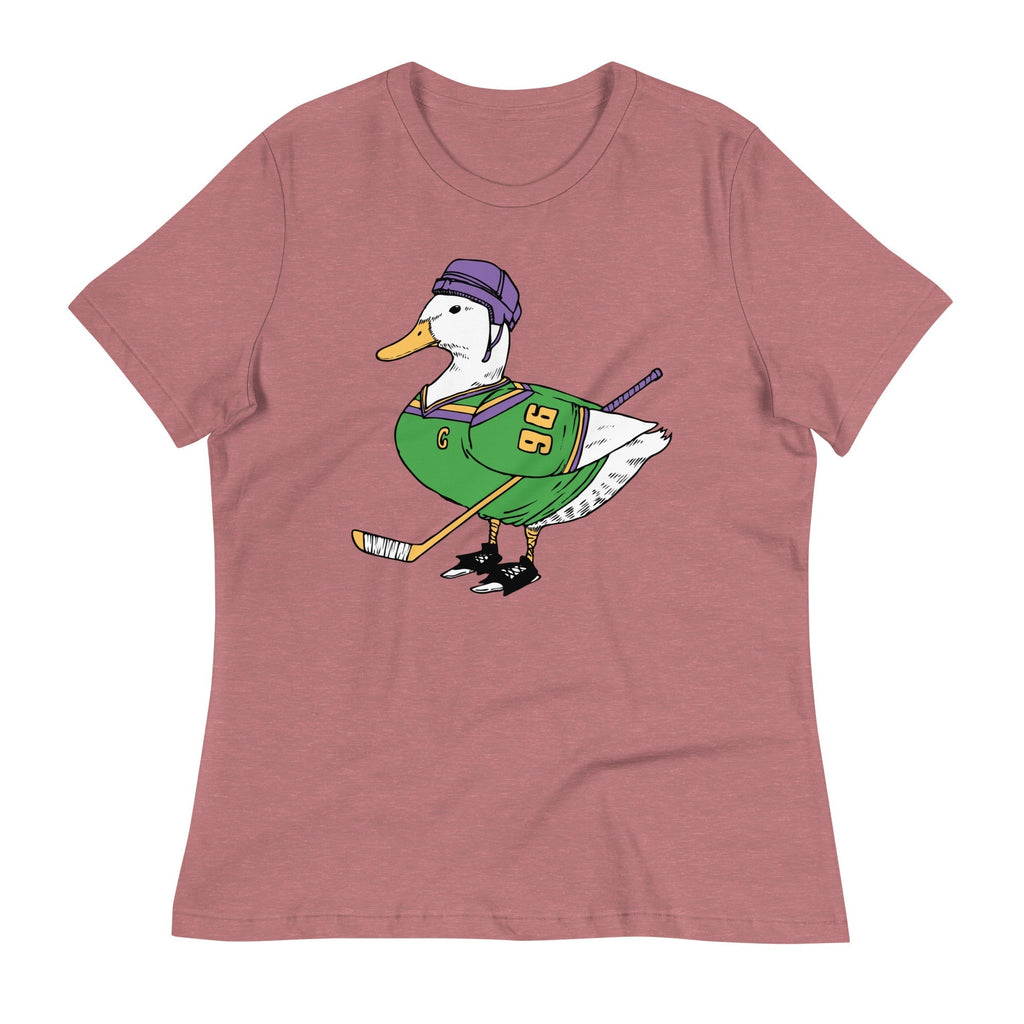 Mighty Duck Women's Signature Tee Hoodie, Sweatshirt | PureTeeCo.com (Image 2)
